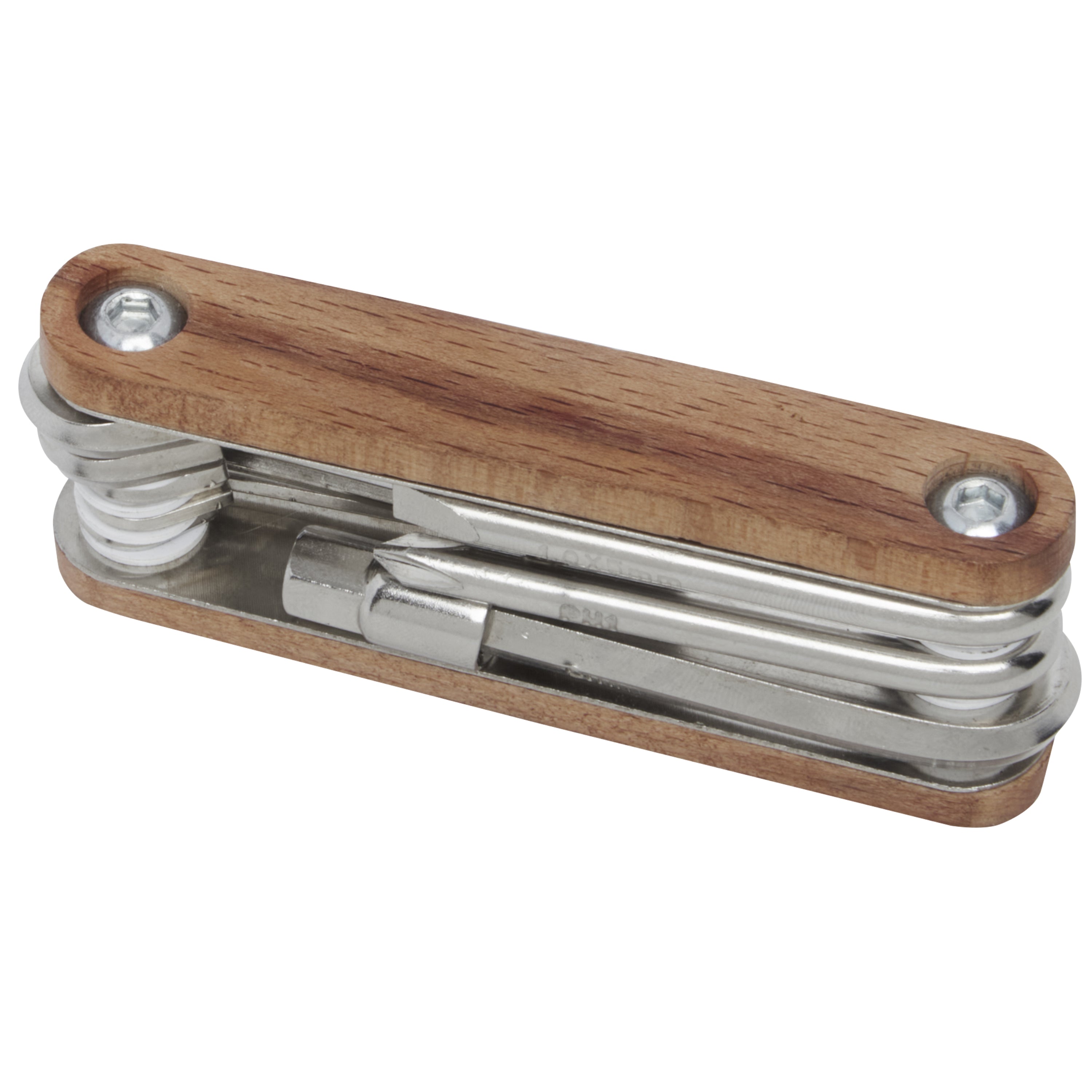 8-Function Wooden Bicycle Multi Tool