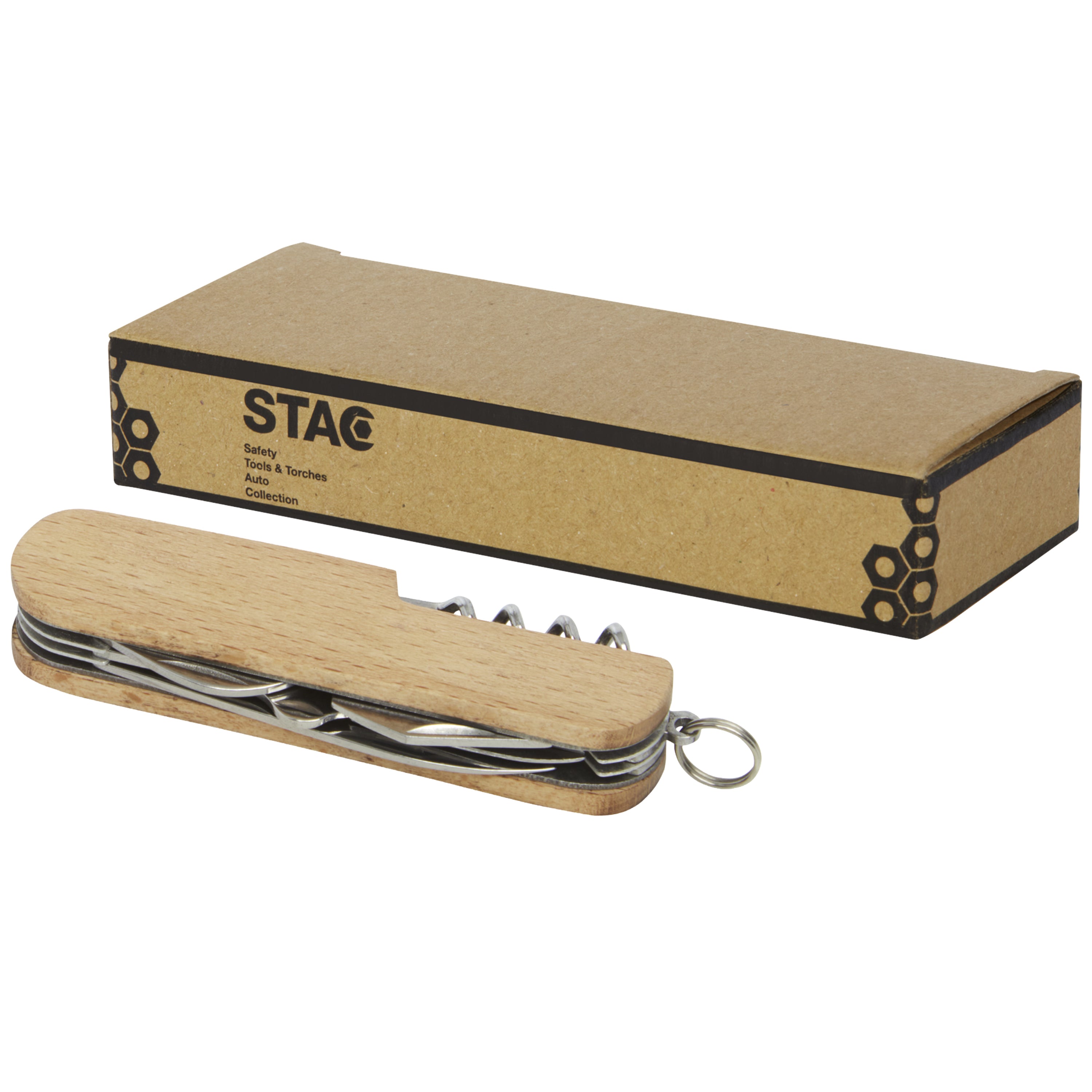 Richard 7-Function Wooden Pocket Knife