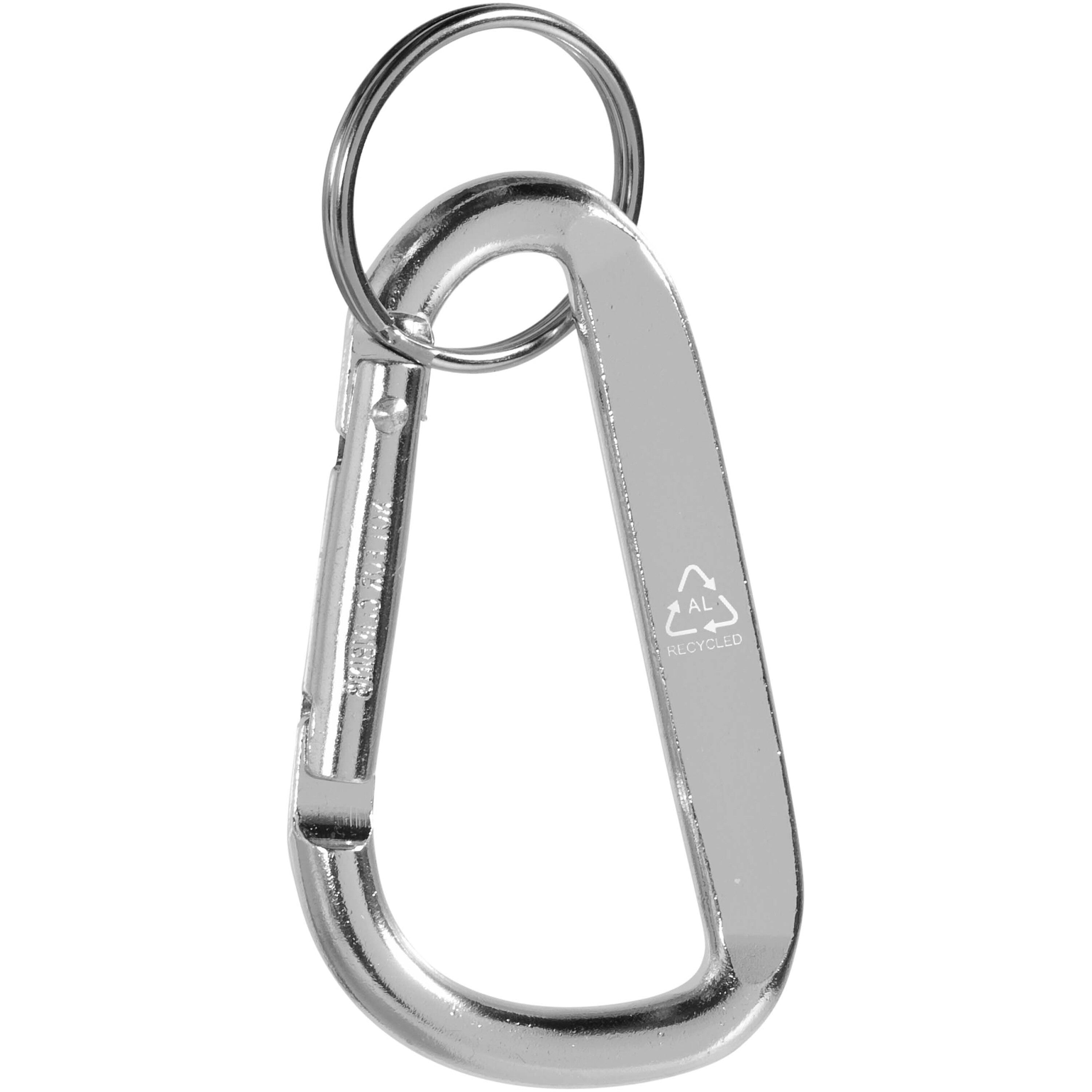 Timor Recycled Aluminium Carabiner Keyring