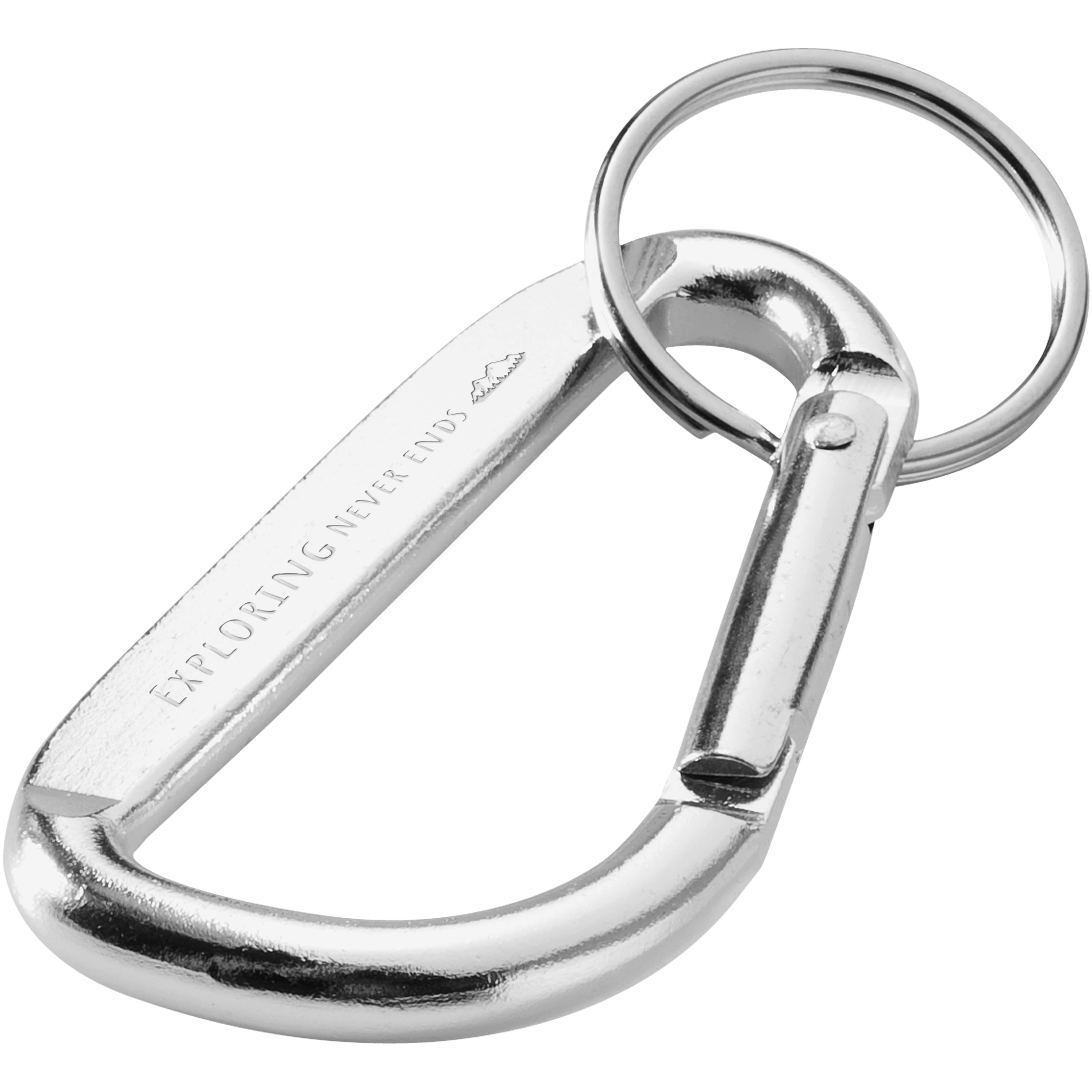 Timor Recycled Aluminium Carabiner Keyring