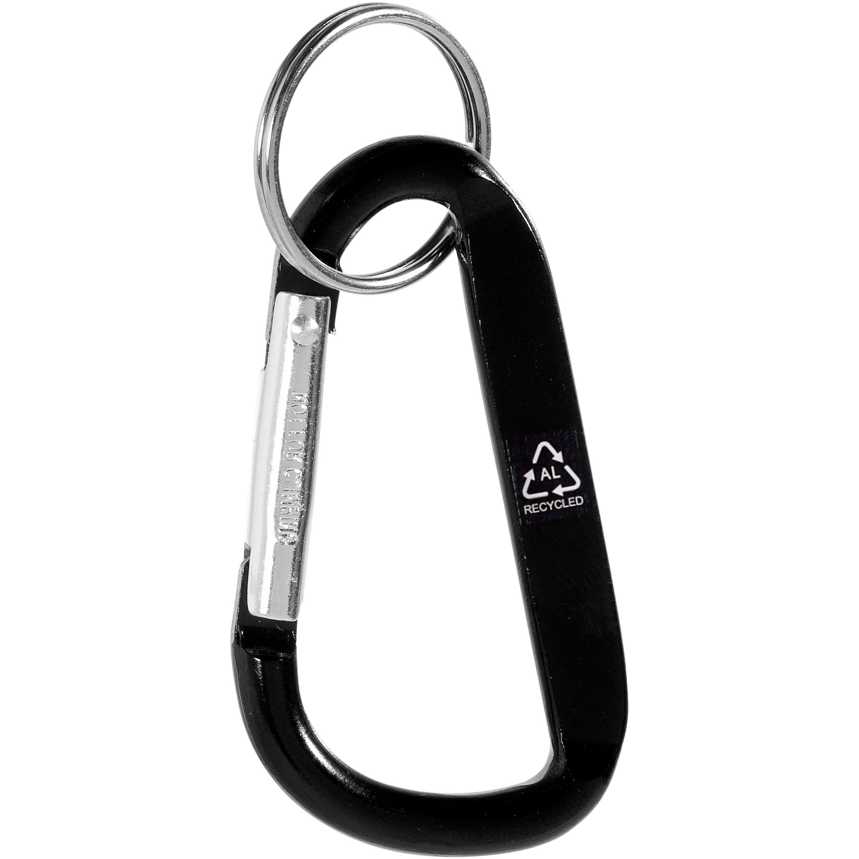 Timor Recycled Aluminium Carabiner Keyring