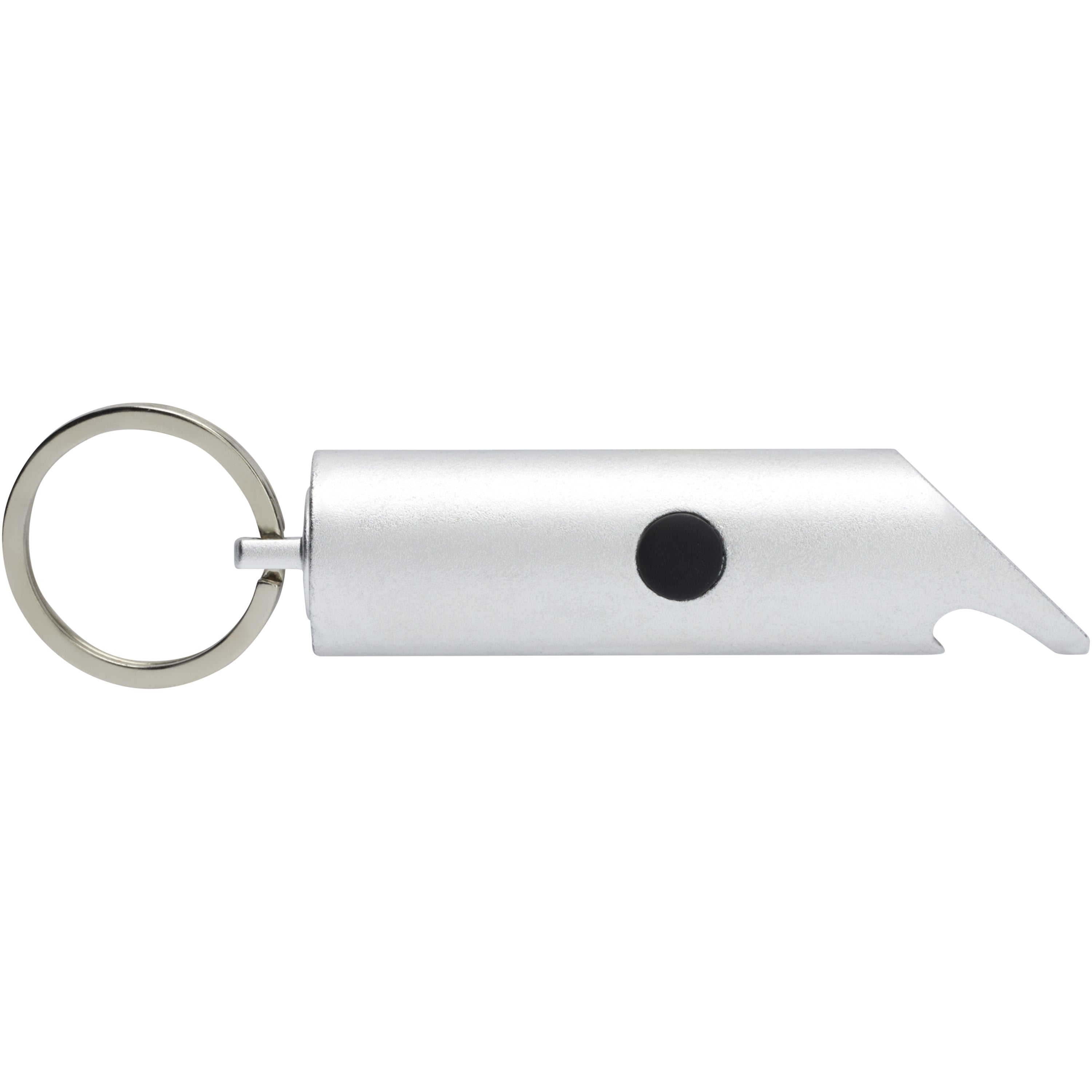Recycled Aluminium LED Light and Bottle Opener Keyring
