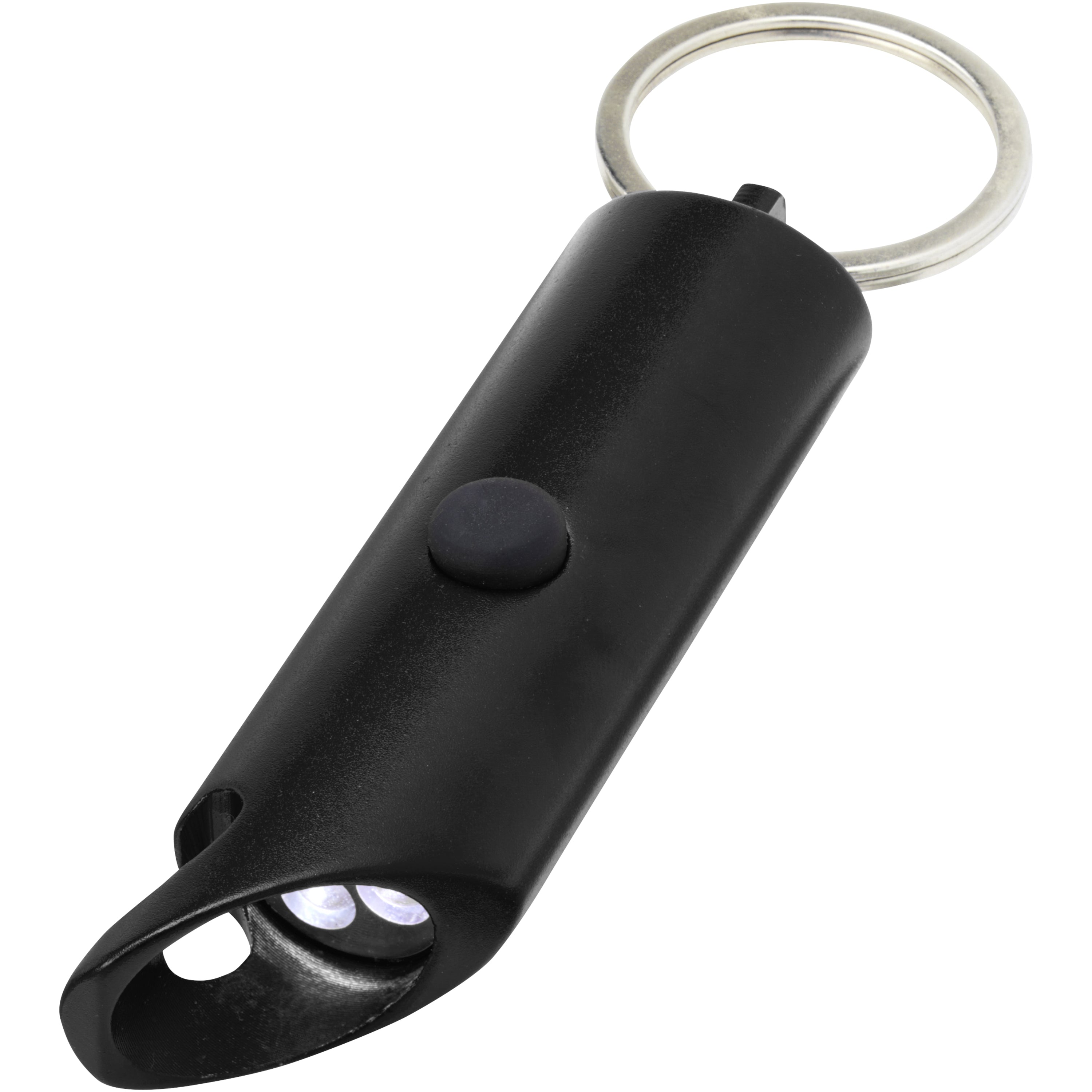Recycled Aluminium LED Light and Bottle Opener Keyring