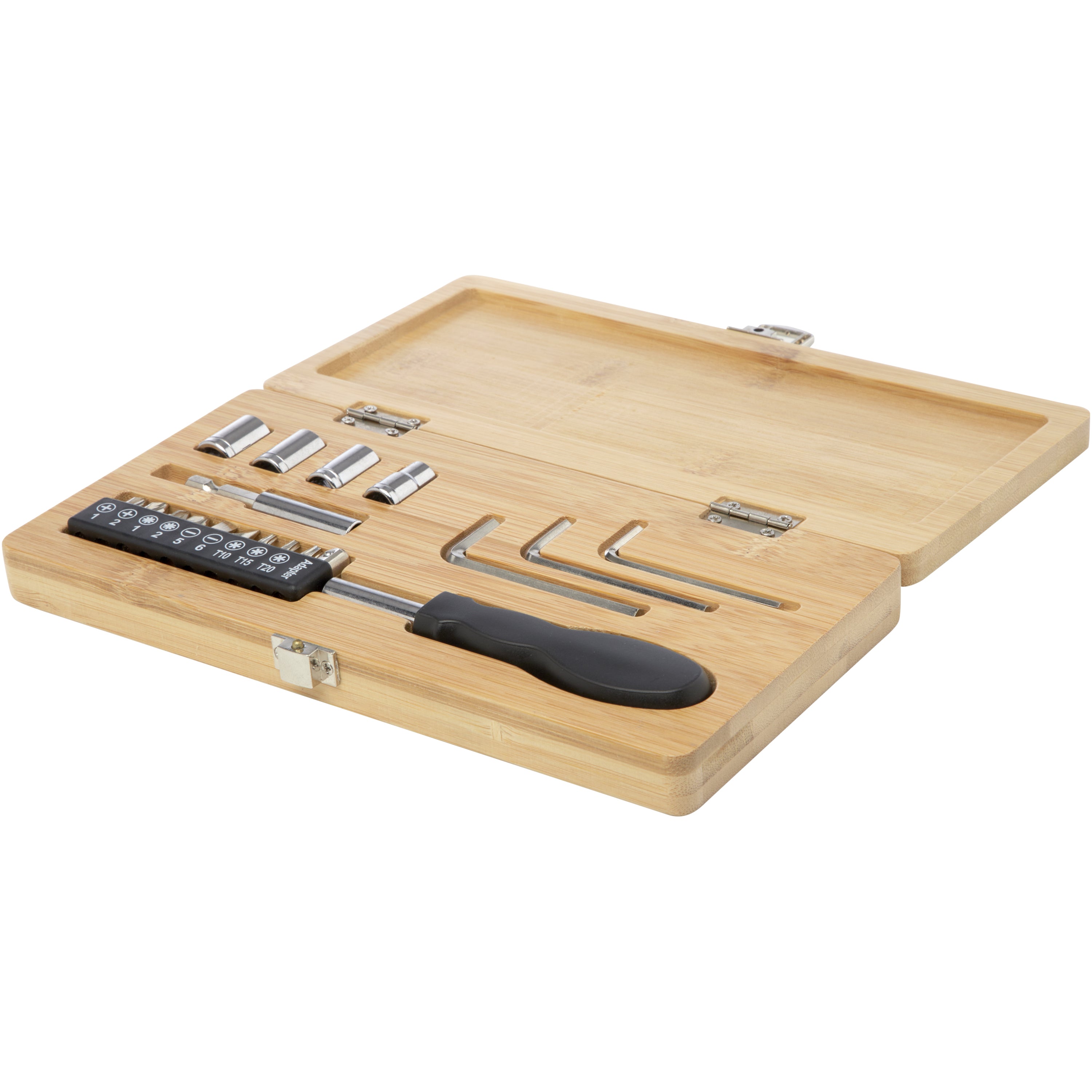 Rivet 19-Piece Bamboo Tool Set