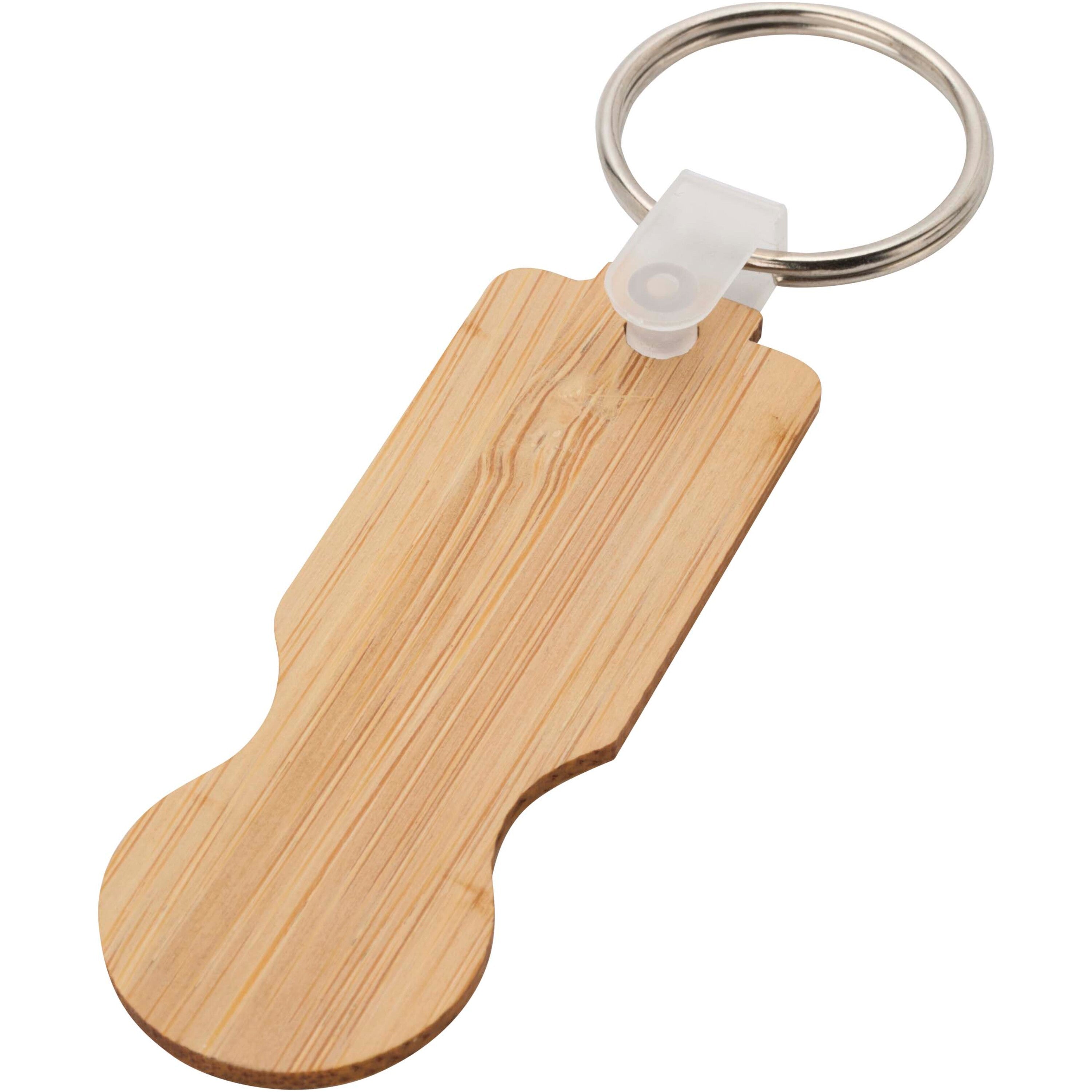 Ronan Bamboo Cart Keychain