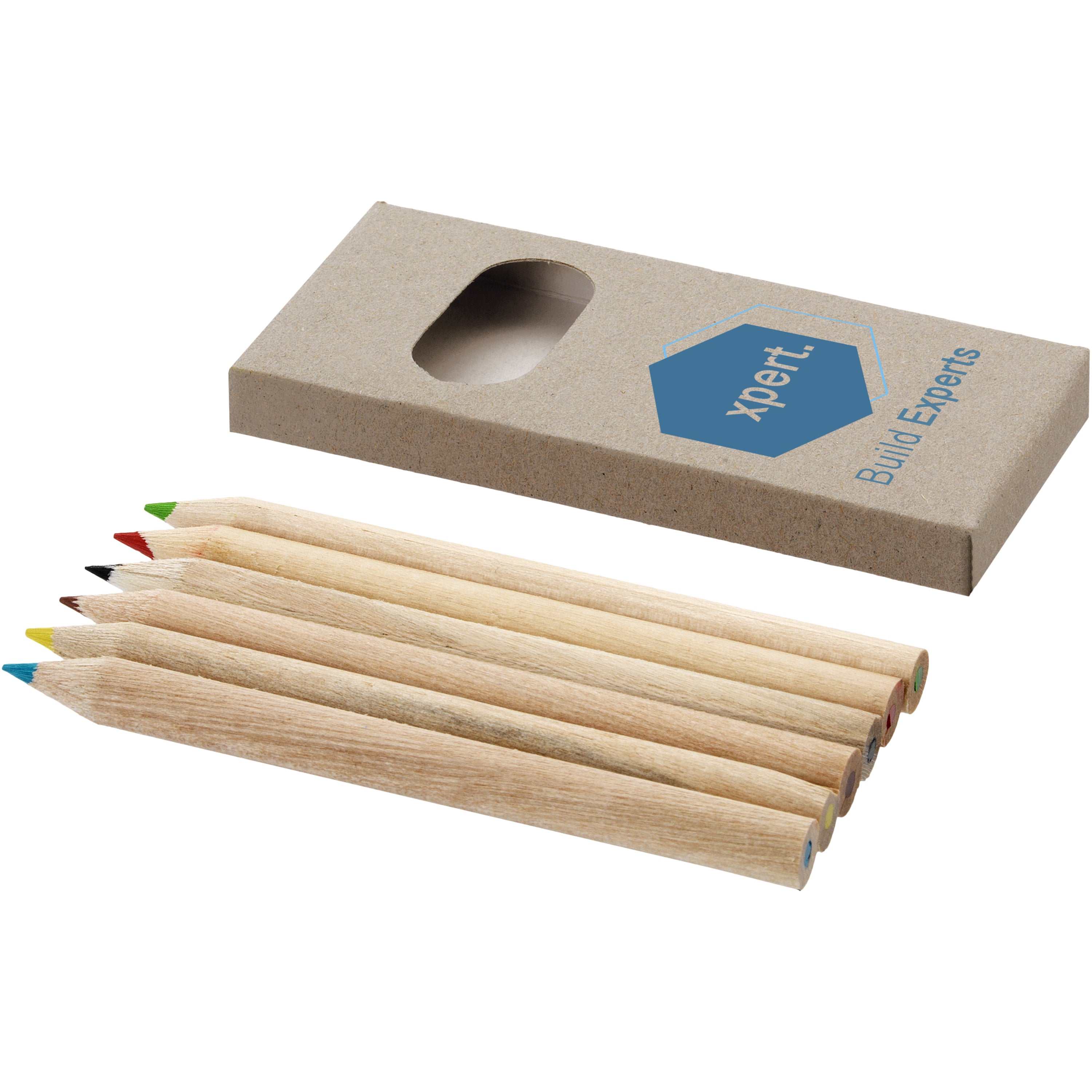 Ayola 6-piece Coloured Pencil Set