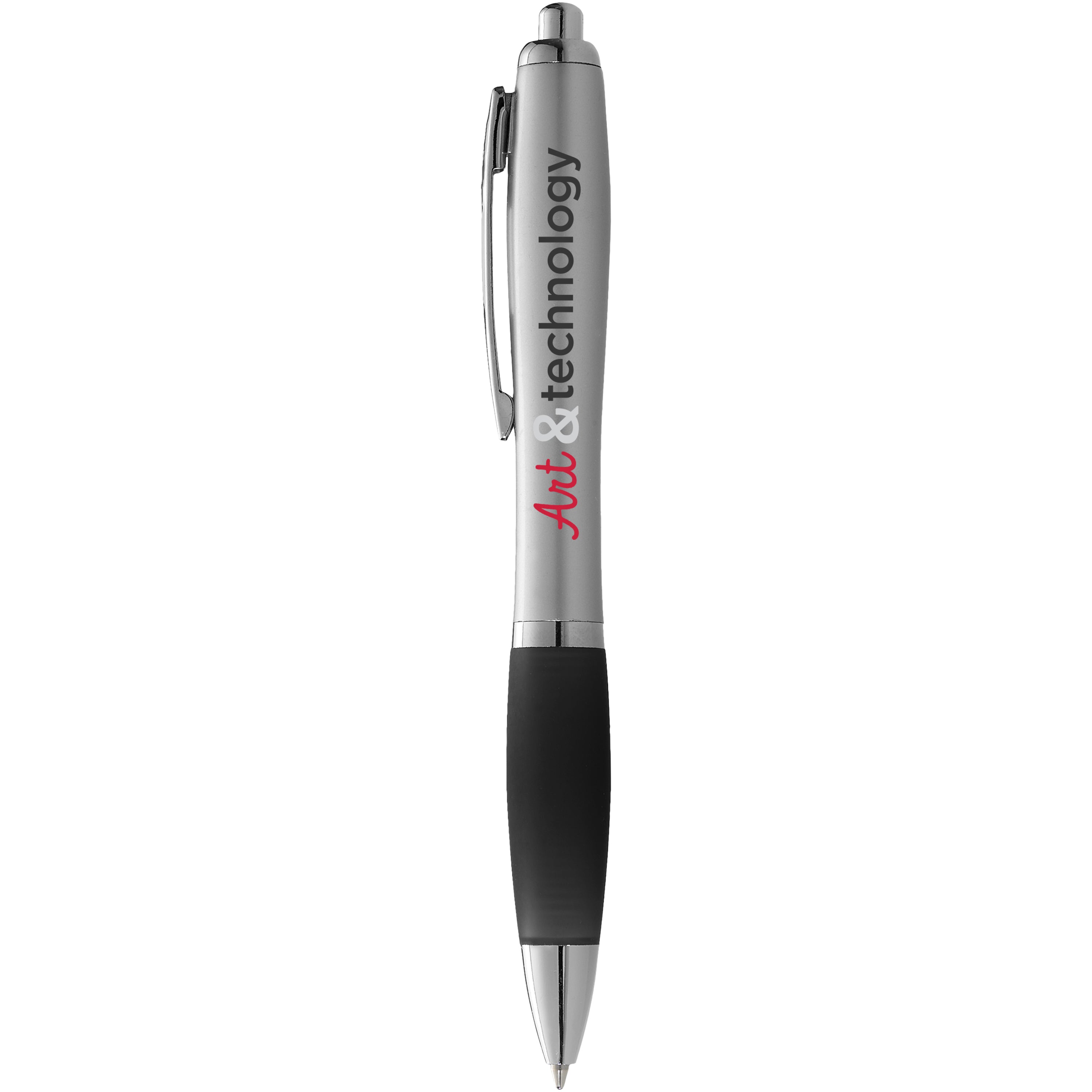 Nash Silver Barrel Ballpoint Pen
