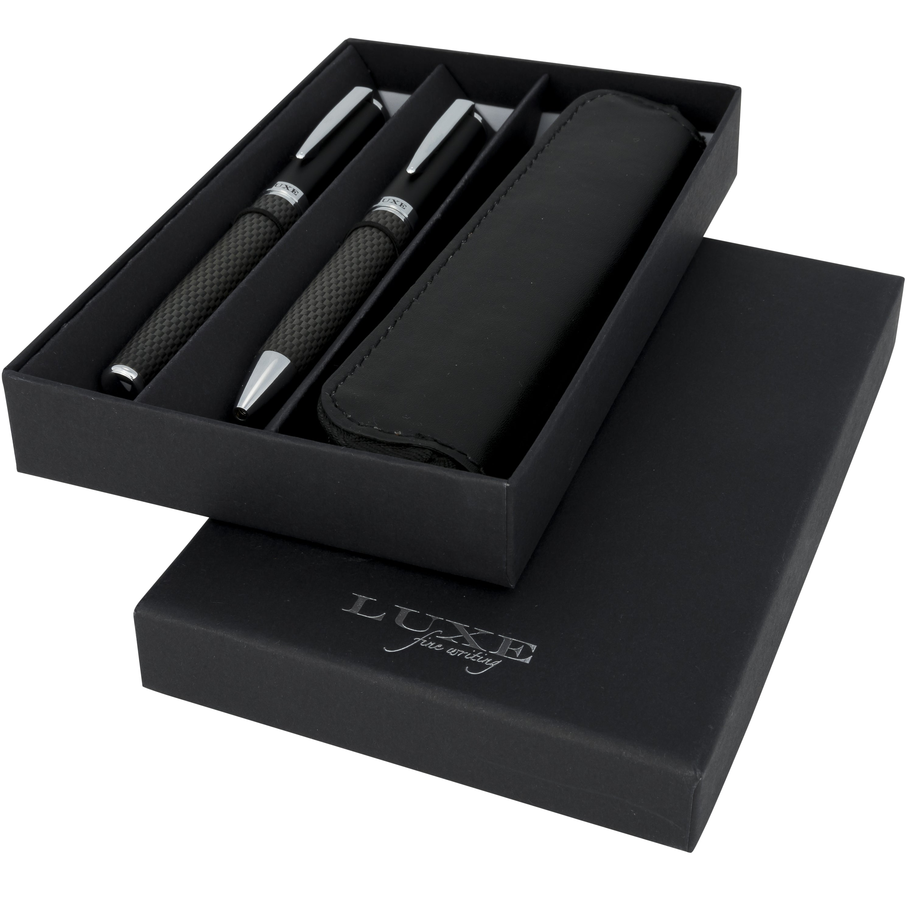 Carbon Fibre Duo Pen Gift Set