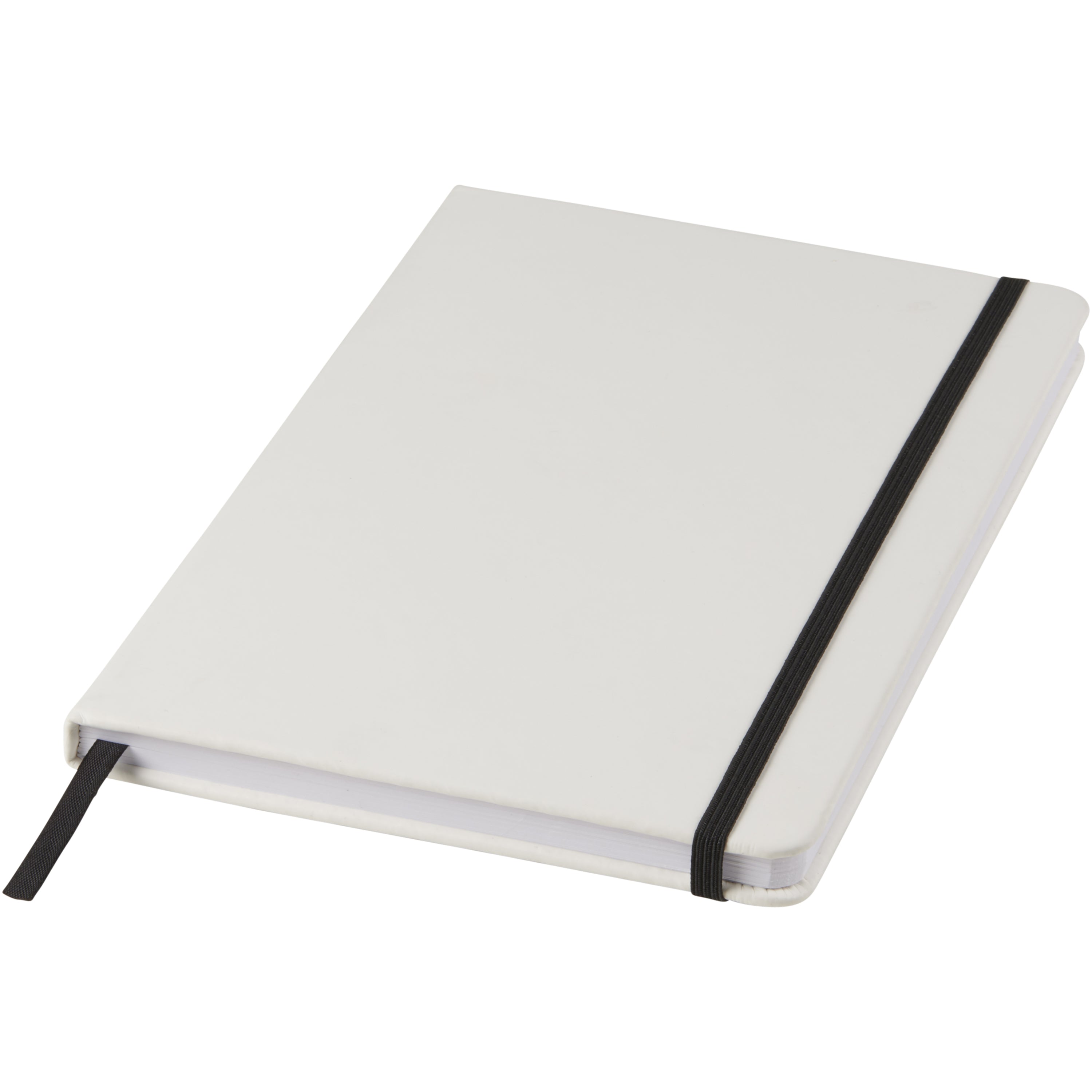 Spectrum A5 White Notebook with Coloured Strap