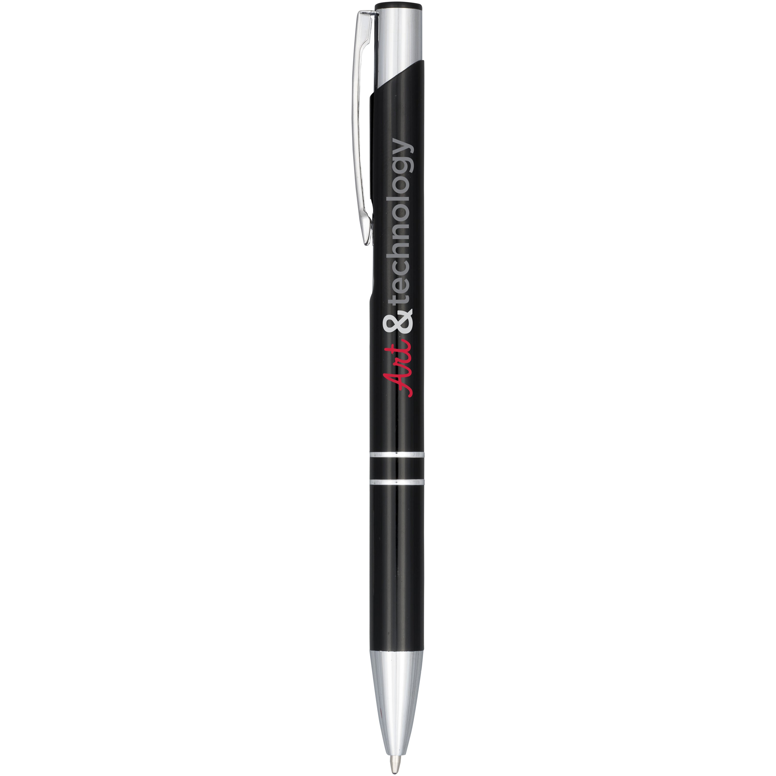 Moneta Anodised Aluminium Click Ballpoint Pen