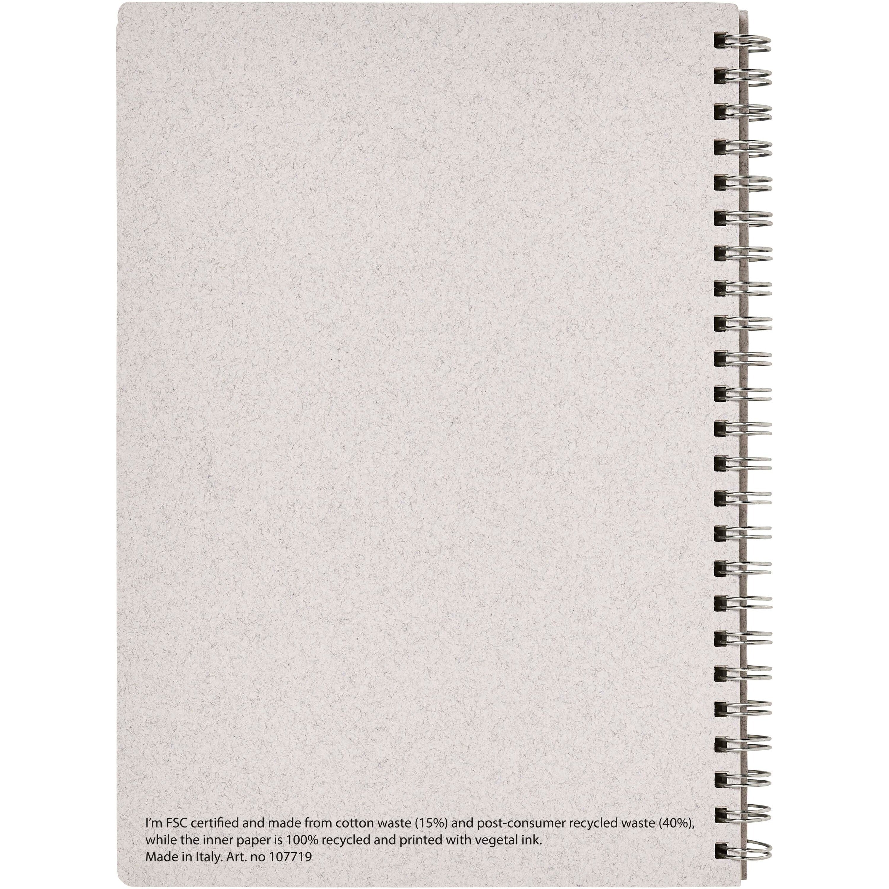 Bianco A5 Wire Bind Notebook