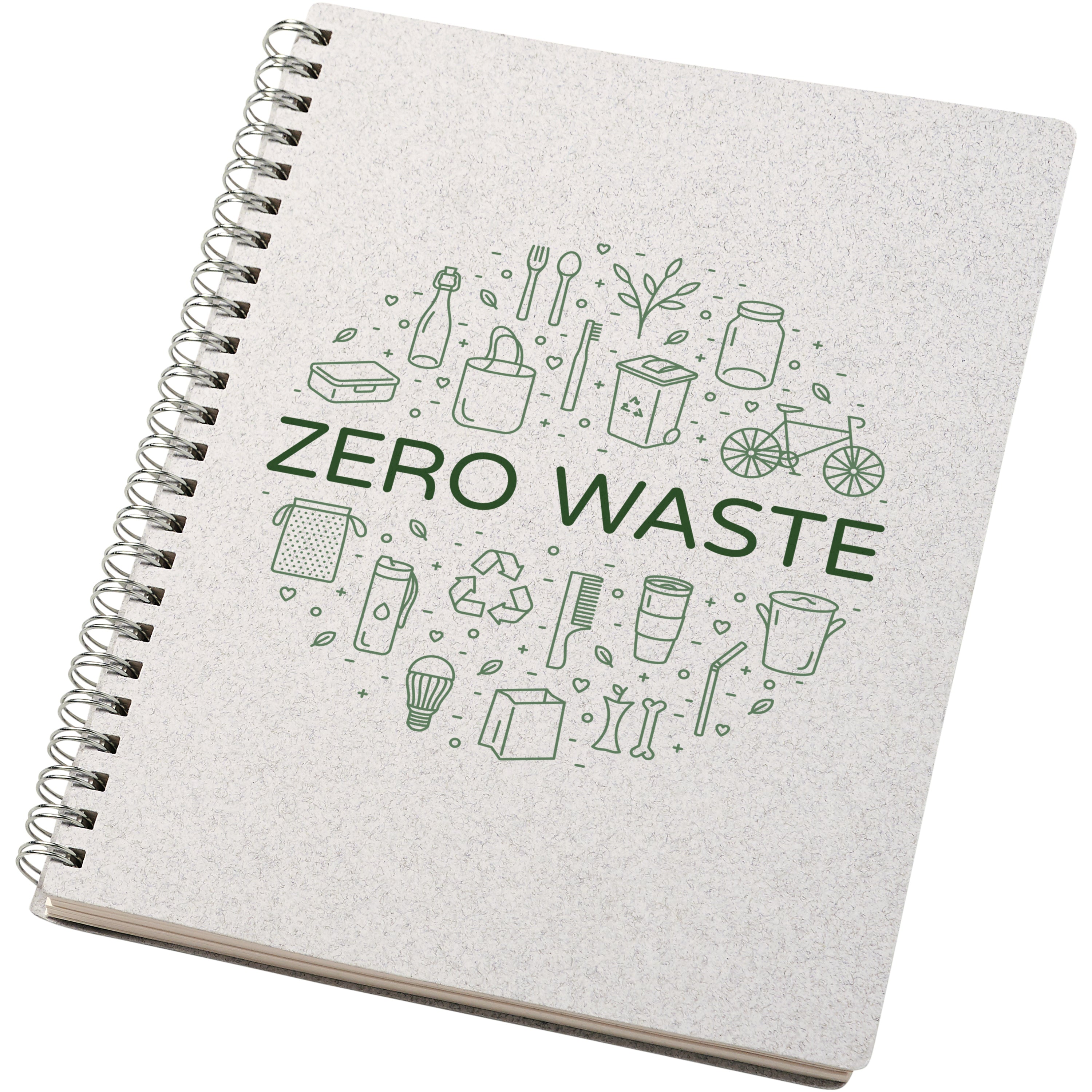 Bianco A5 Wire Bind Notebook