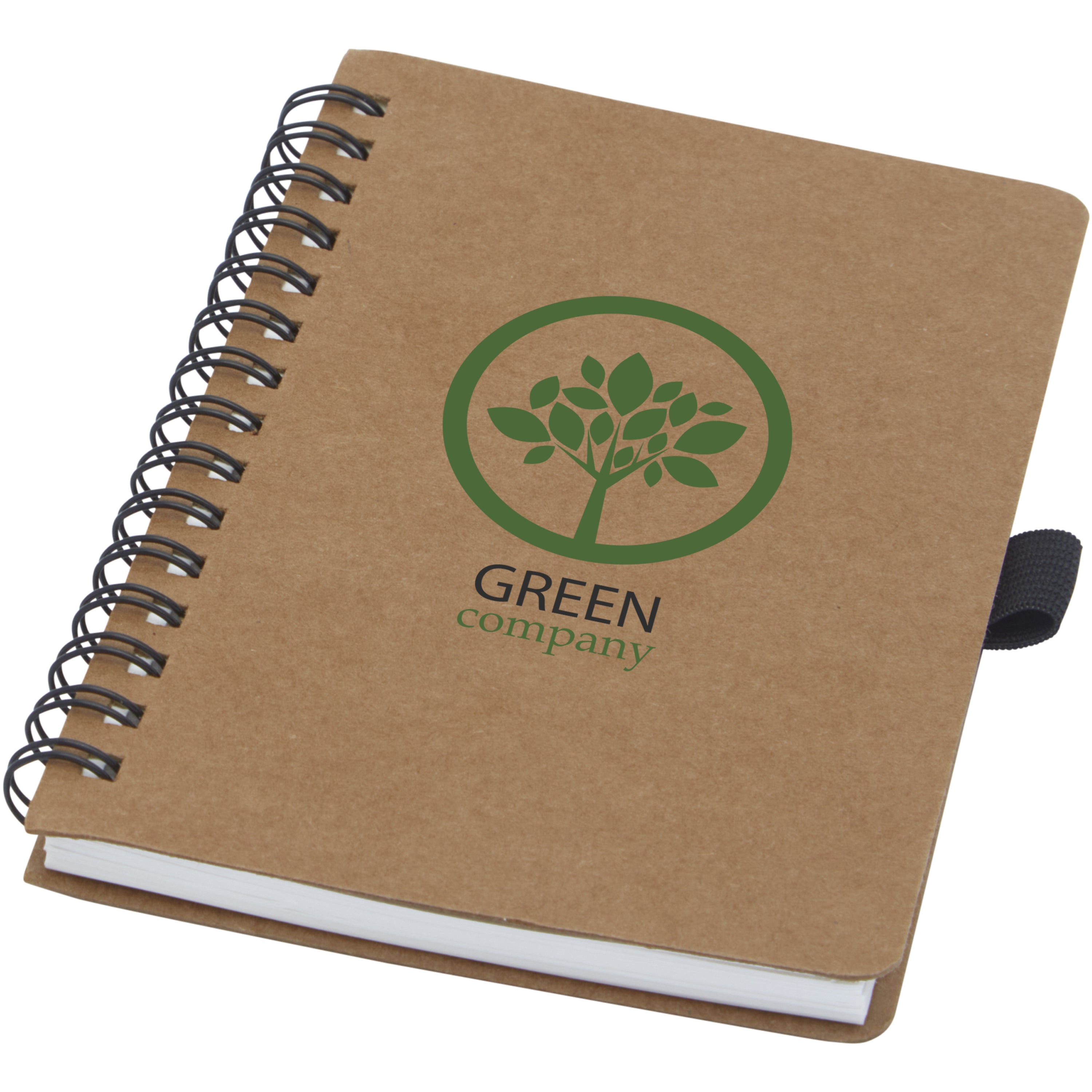 A6 Recycled Cardboard Notebook with Stone Paper