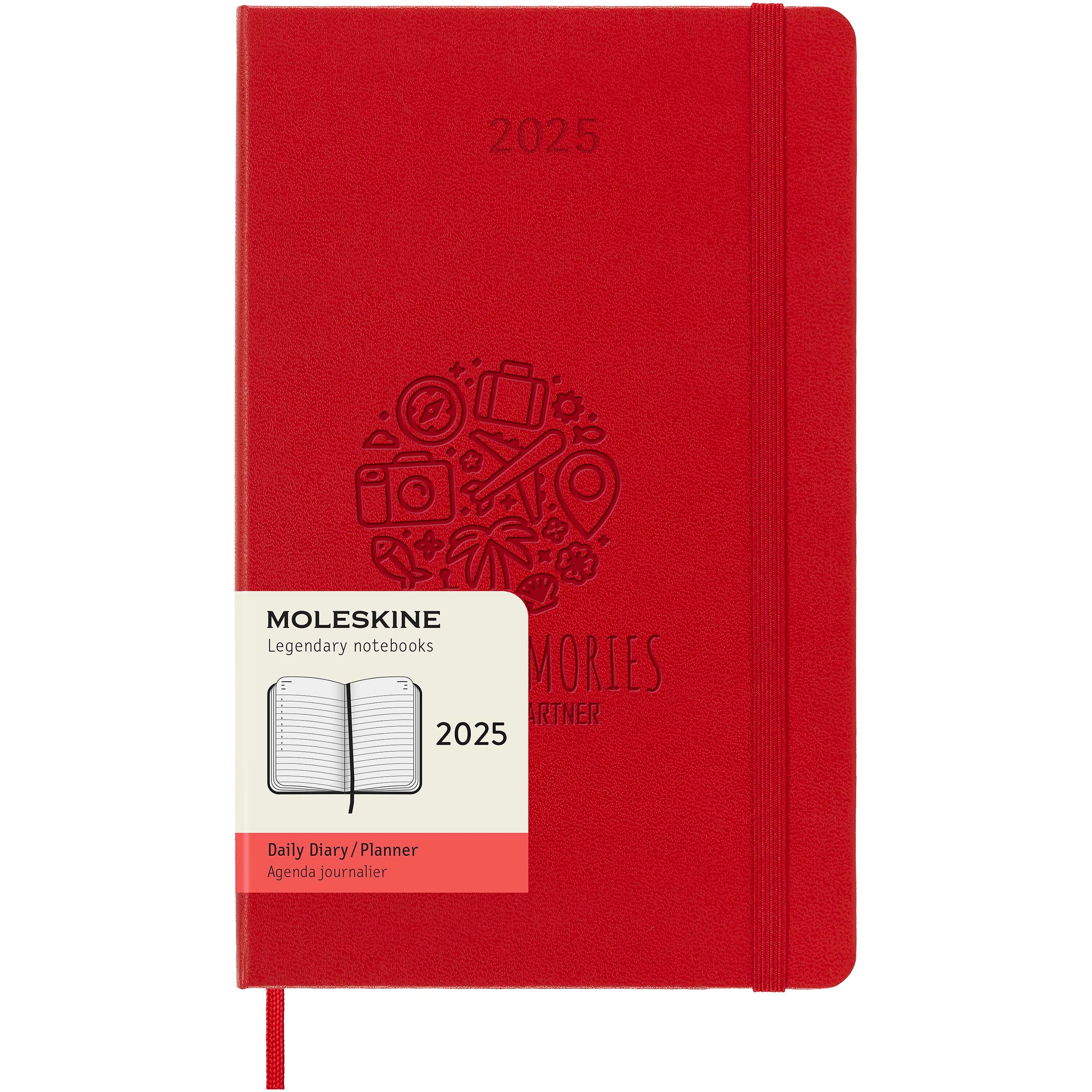 Large Moleskine Hard Cover 12 Month Daily Planner