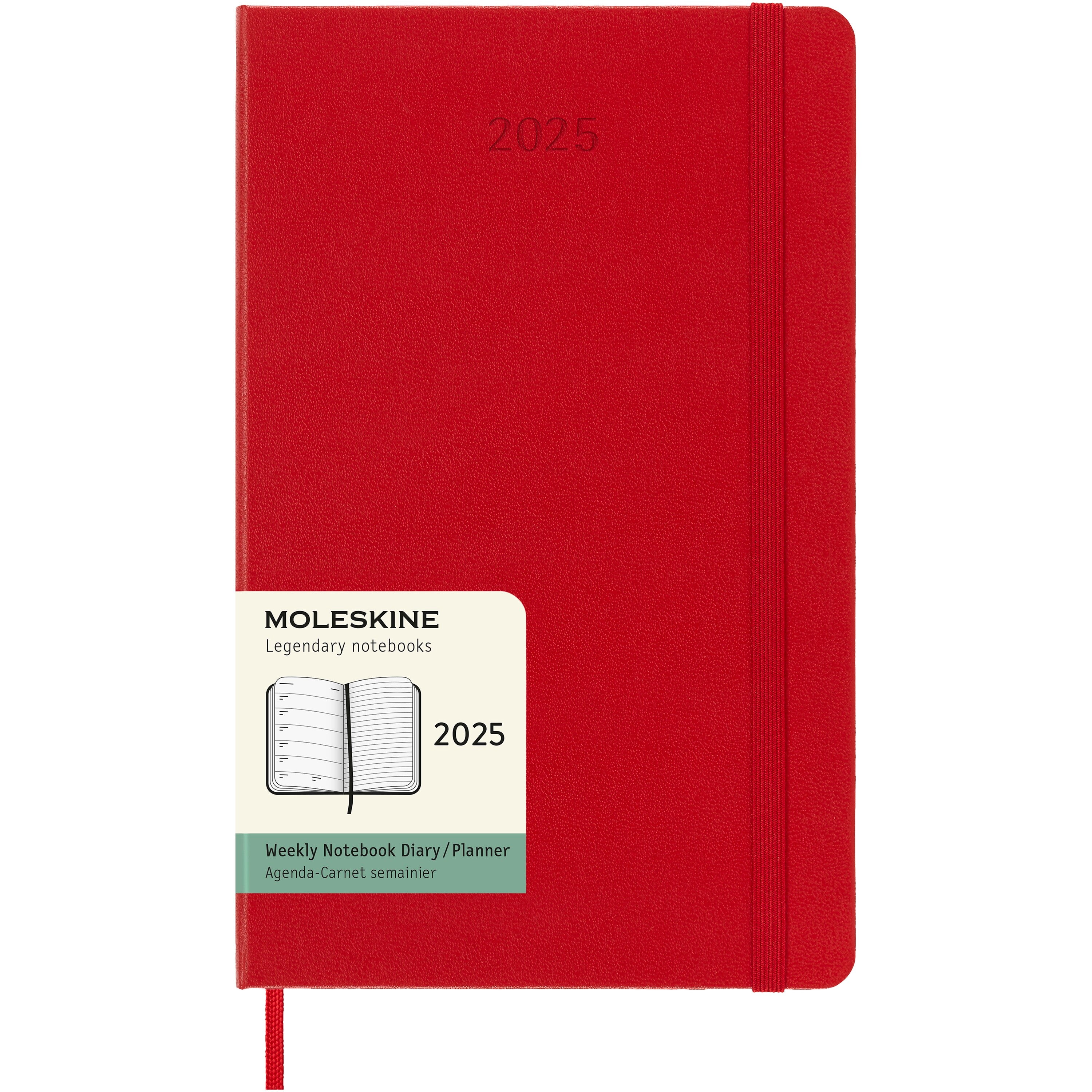 Luxury Large Moleskine Hard Weekly Planner