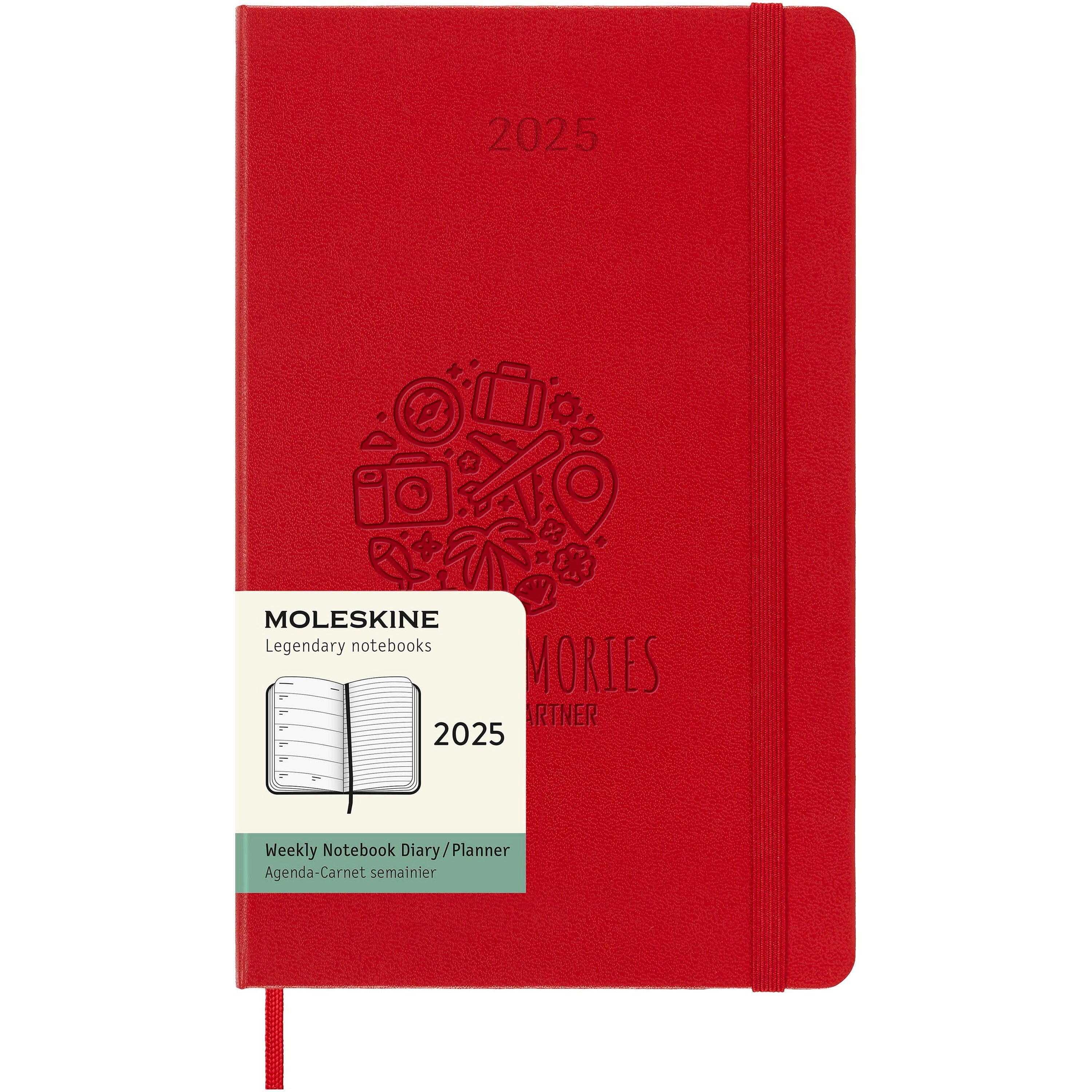 Luxury Large Moleskine Hard Weekly Planner