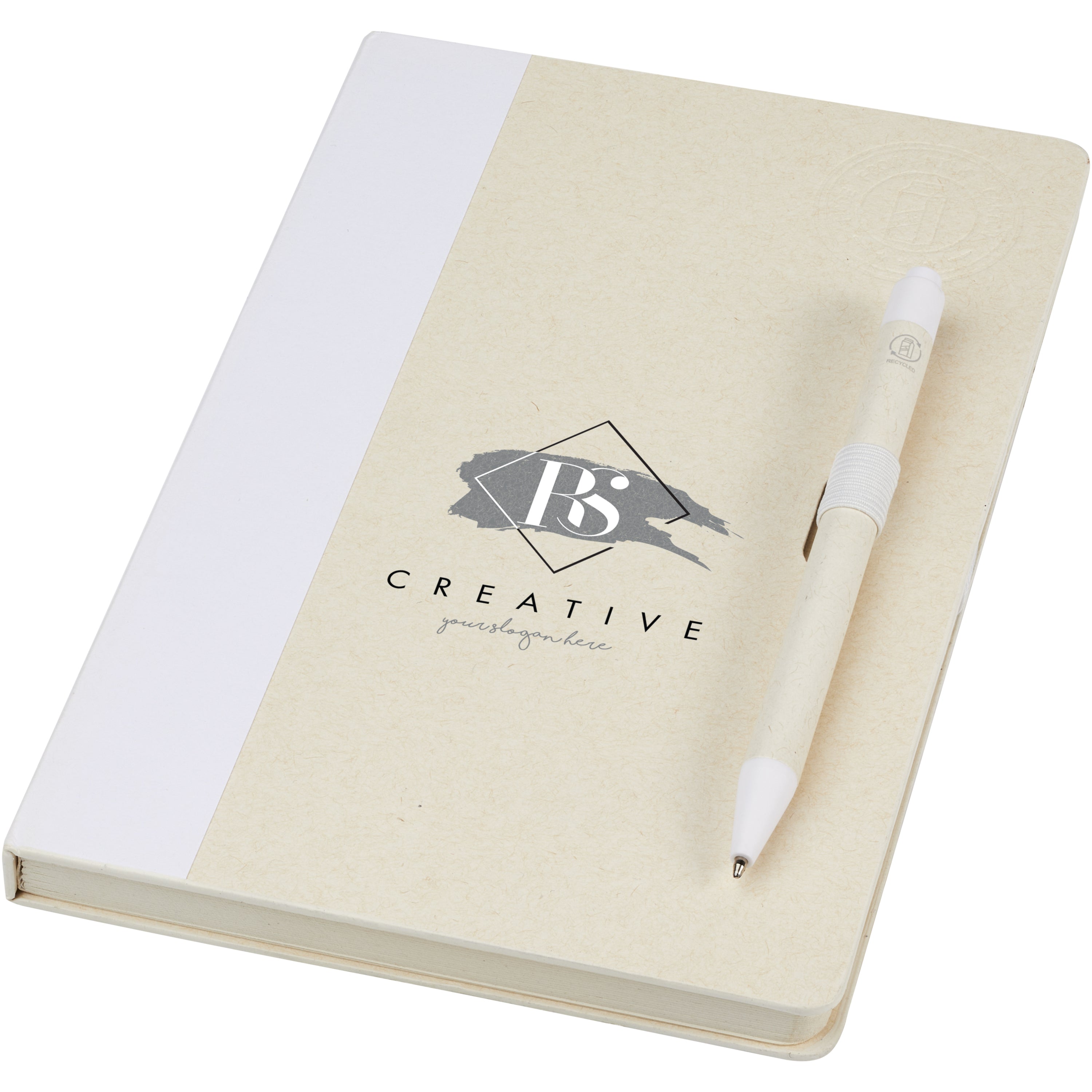 Dream A5 Recycled Milk Carton Notebook and Pen set