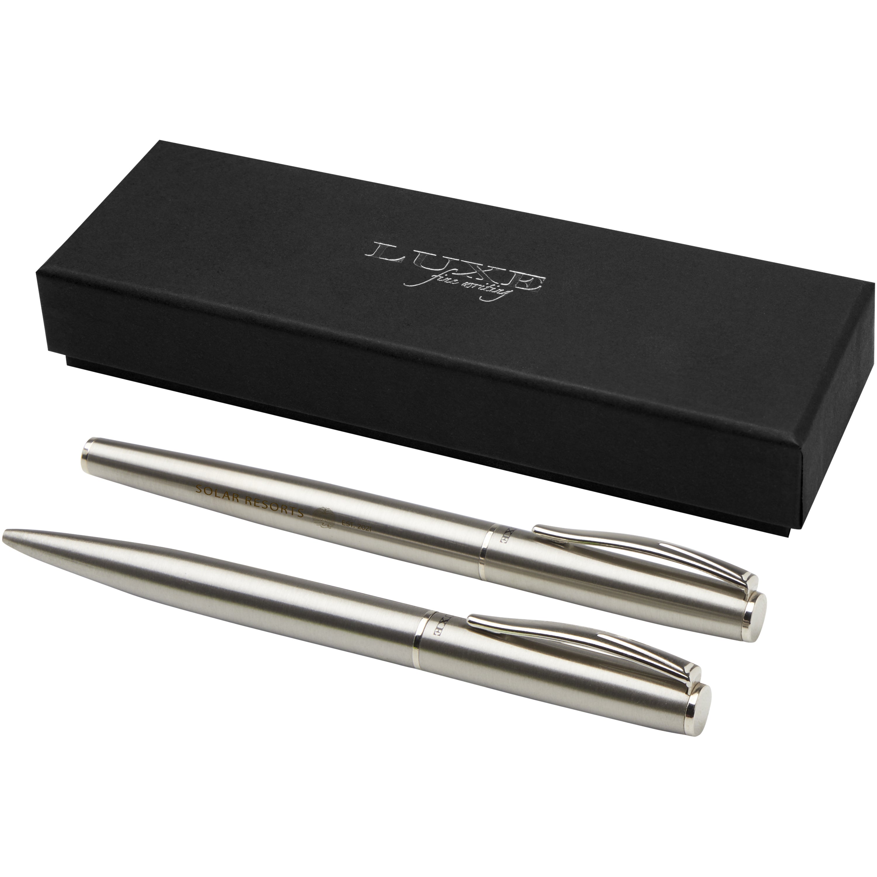 Didimis Recycled Stainless Steel Duo Pen Set