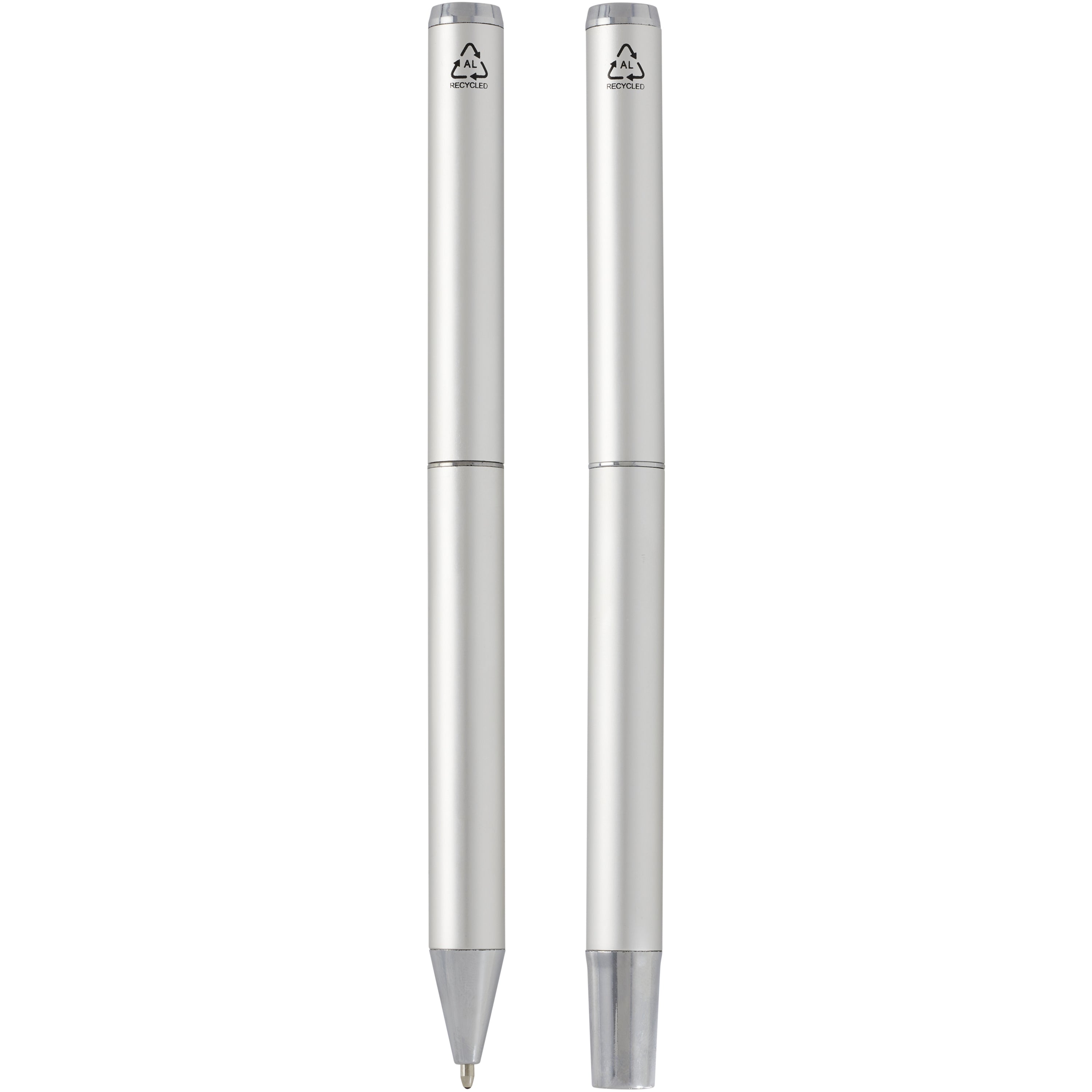 Lucetto Recycled Aluminium Dual Pen Gift Set