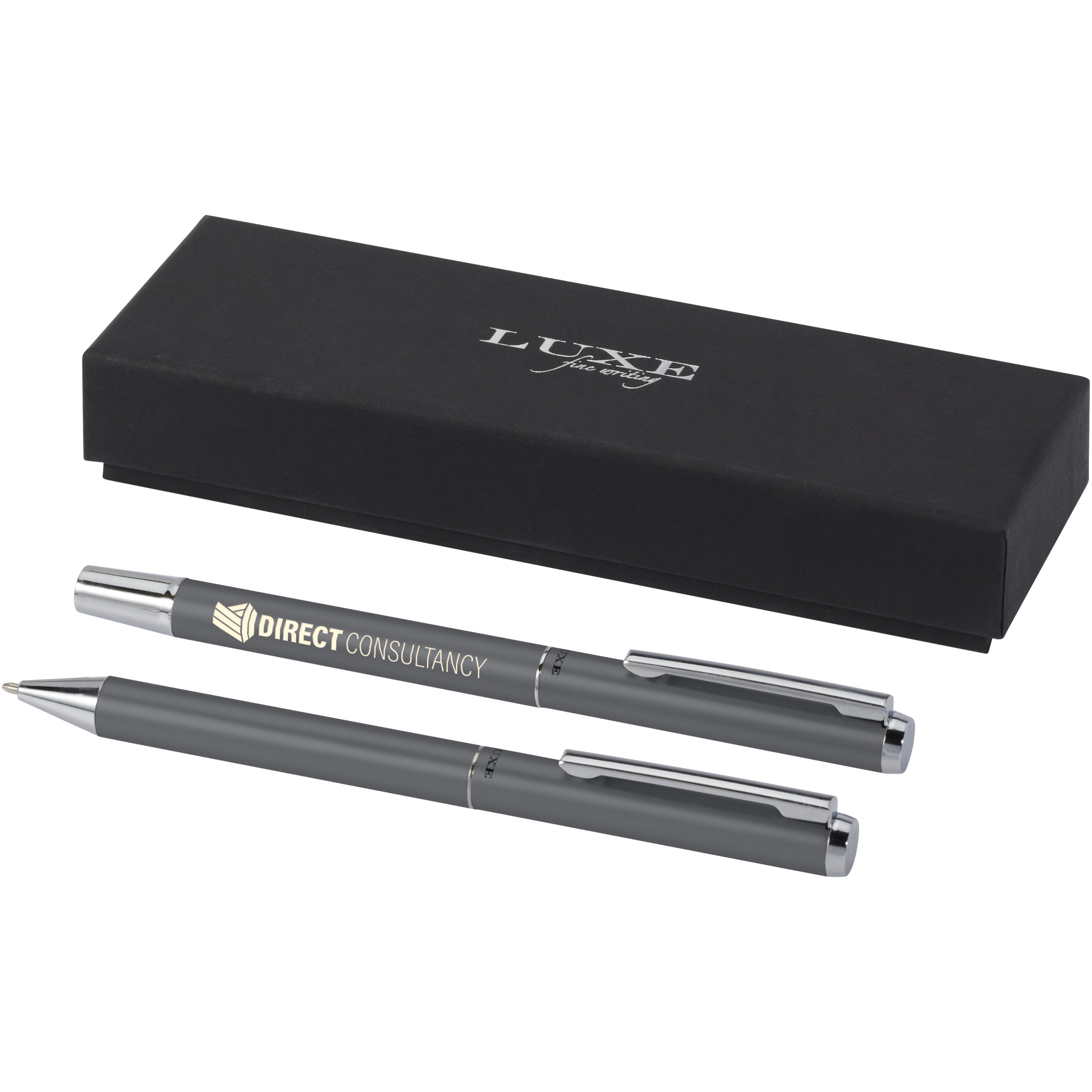 Lucetto Recycled Aluminium Dual Pen Gift Set