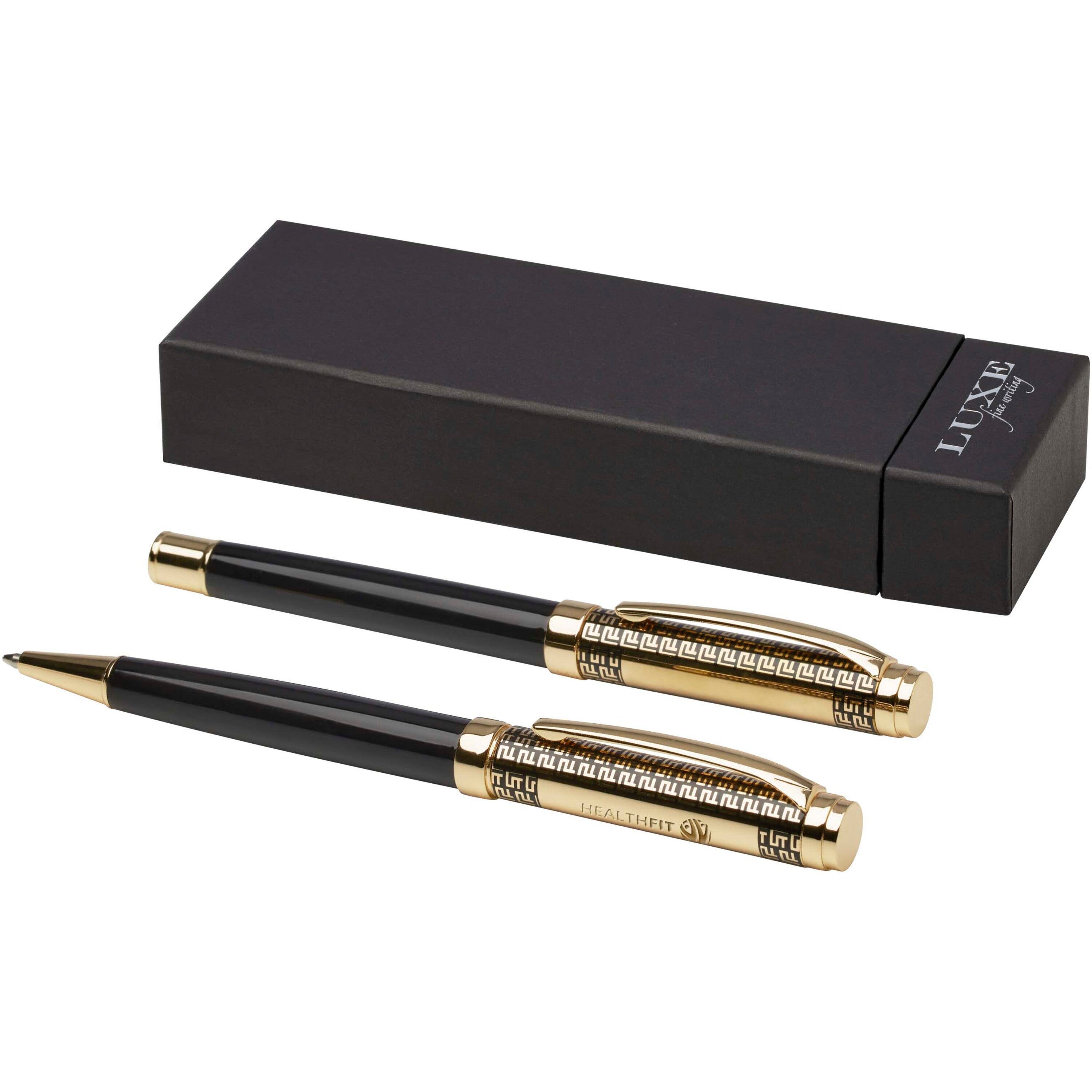 Dual Gold Chromed Pen Set