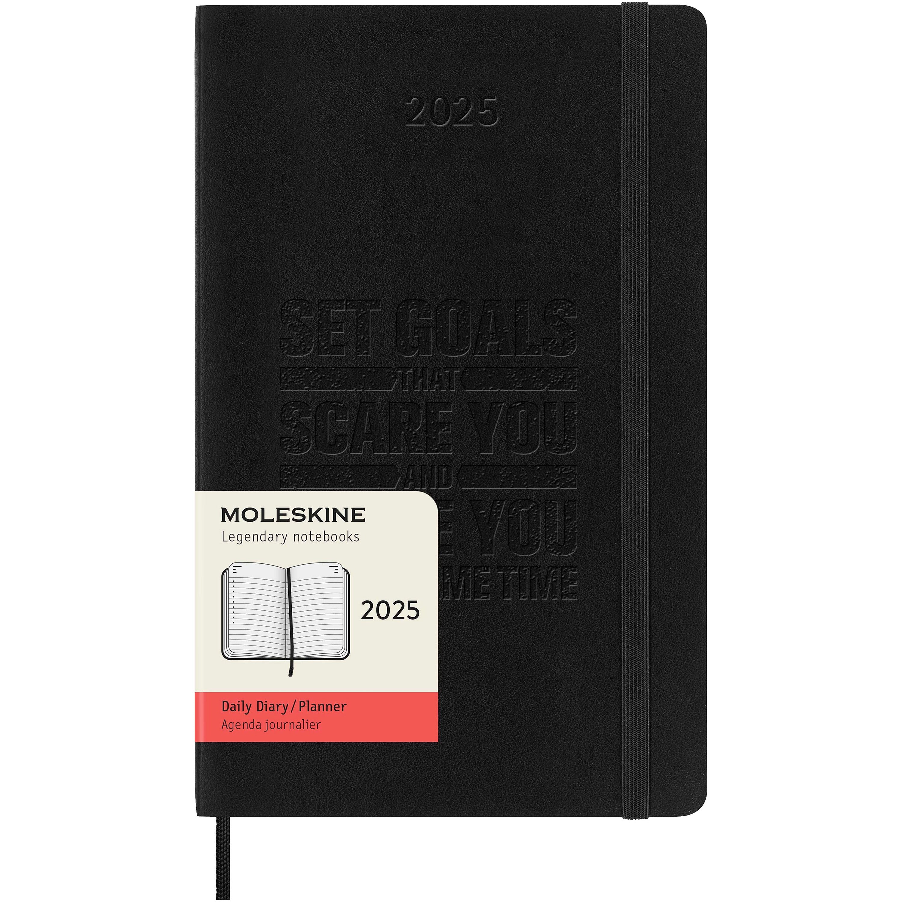 Moleskine Soft Cover Daily Planner with Elastic Closure