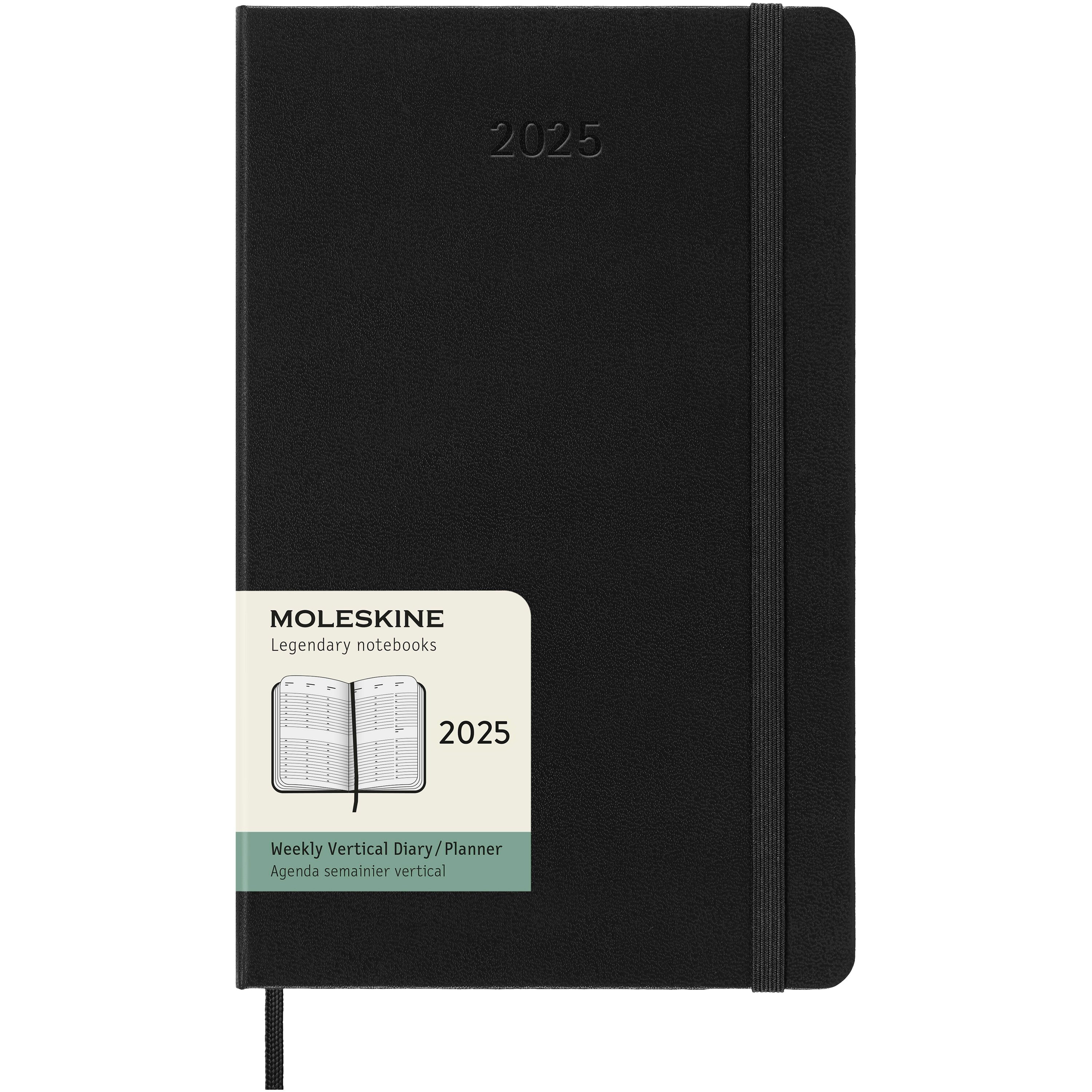 Moleskine Vertical Hard Cover Weekly Planner
