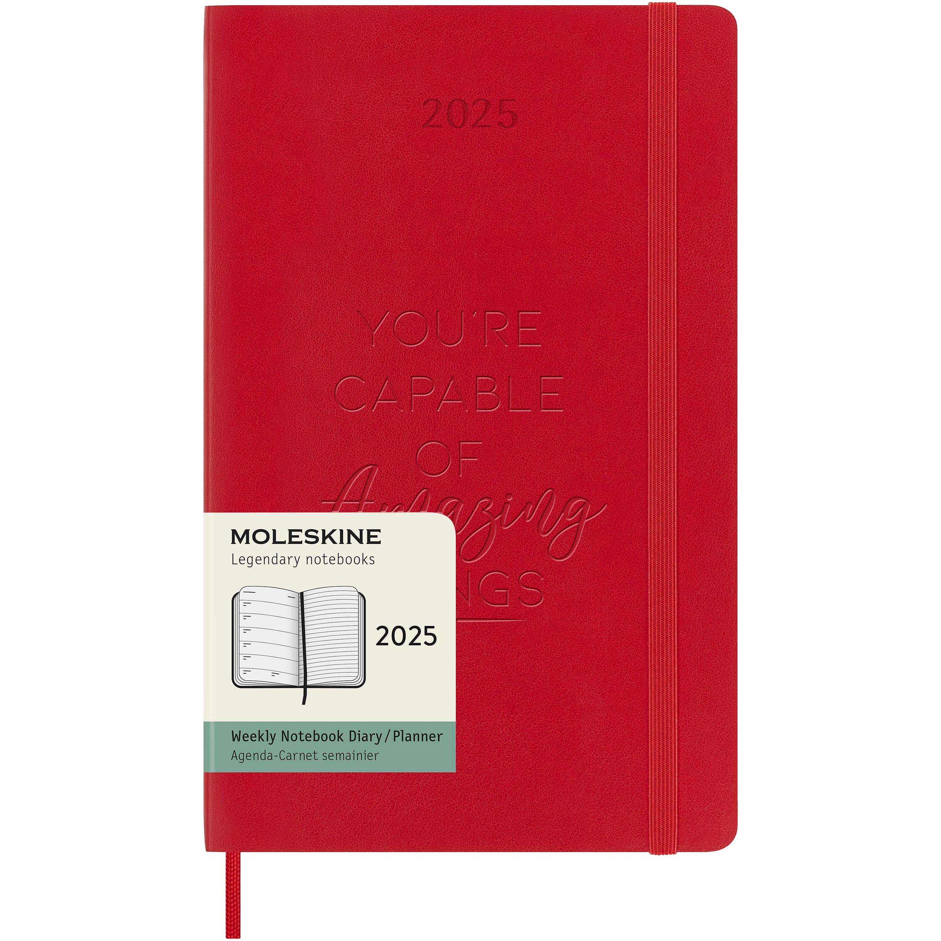 Moleskine Soft Weekly Planner with Acid Free Paper