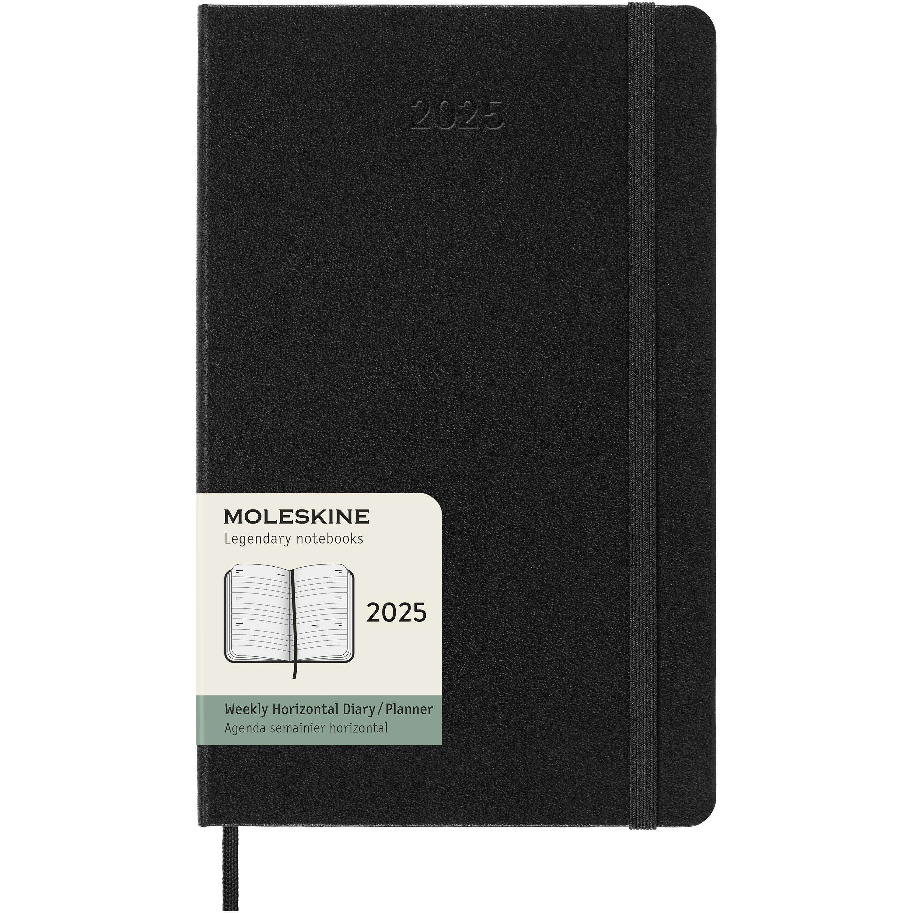 Moleskine Horizontal Hard Cover Weekly Planner