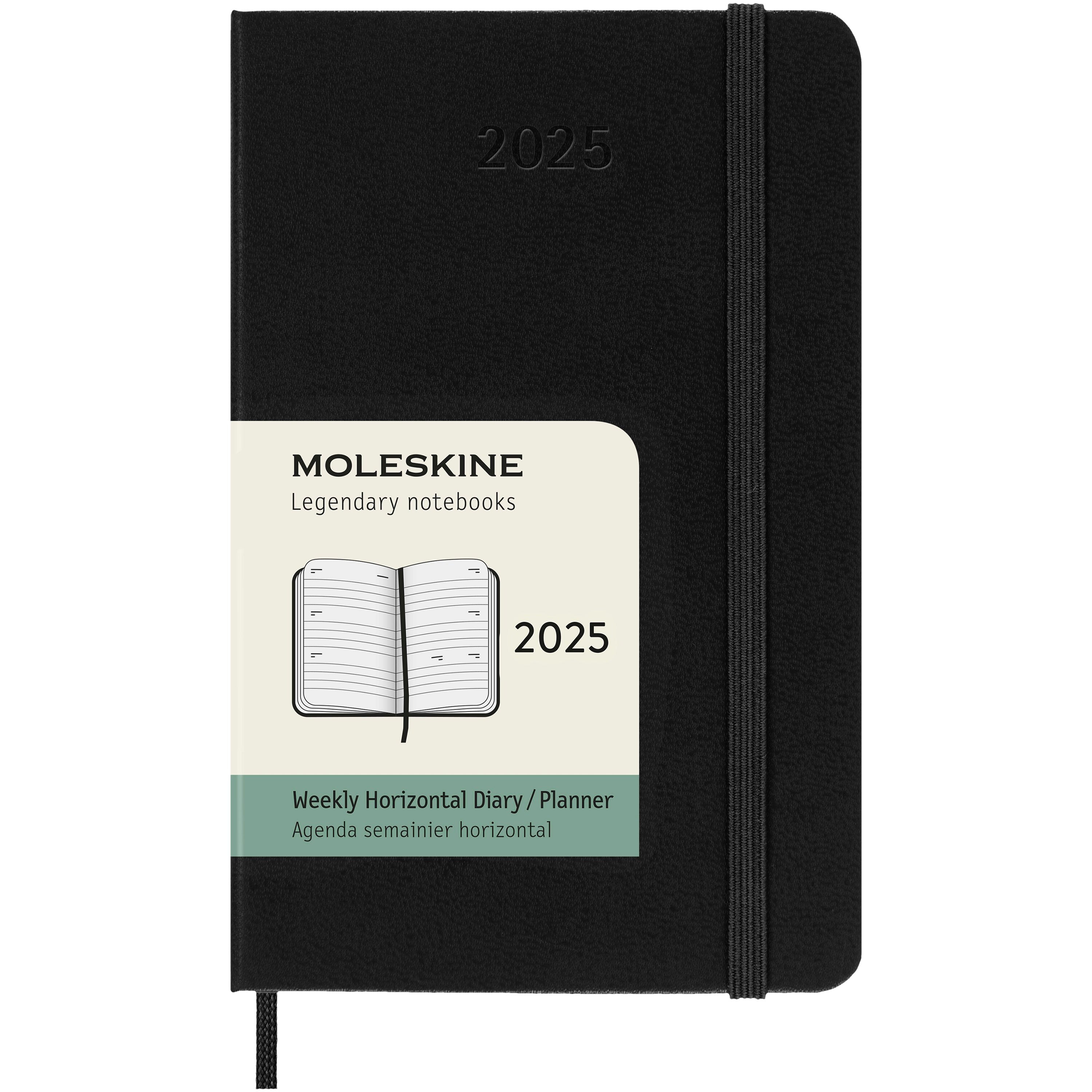 Luxury Horizontal Hard Cover Weekly Planner