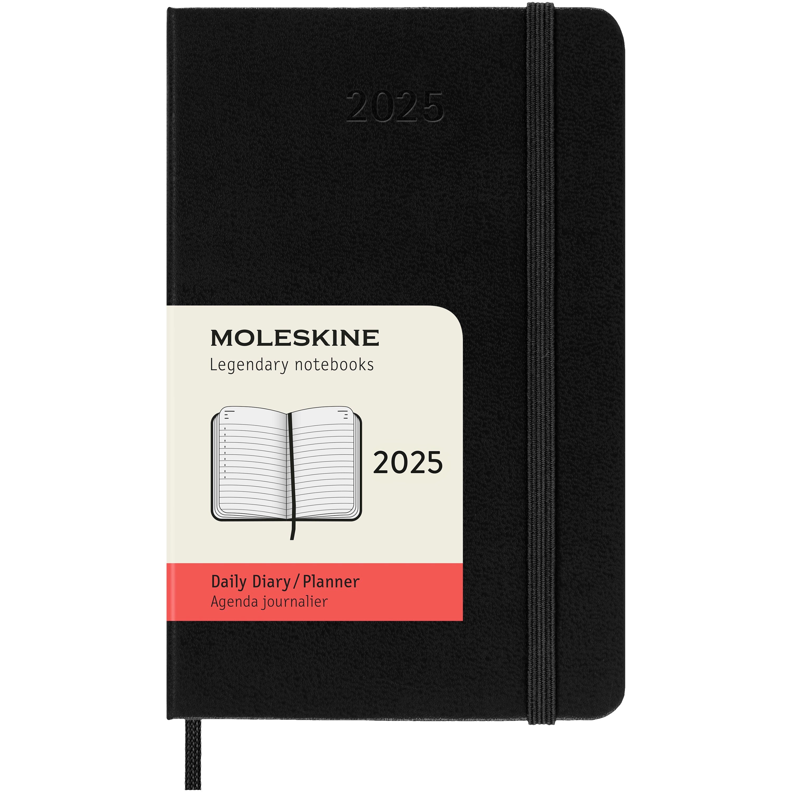 Luxury Moleskine Hard Cover 12 Month Daily Planner