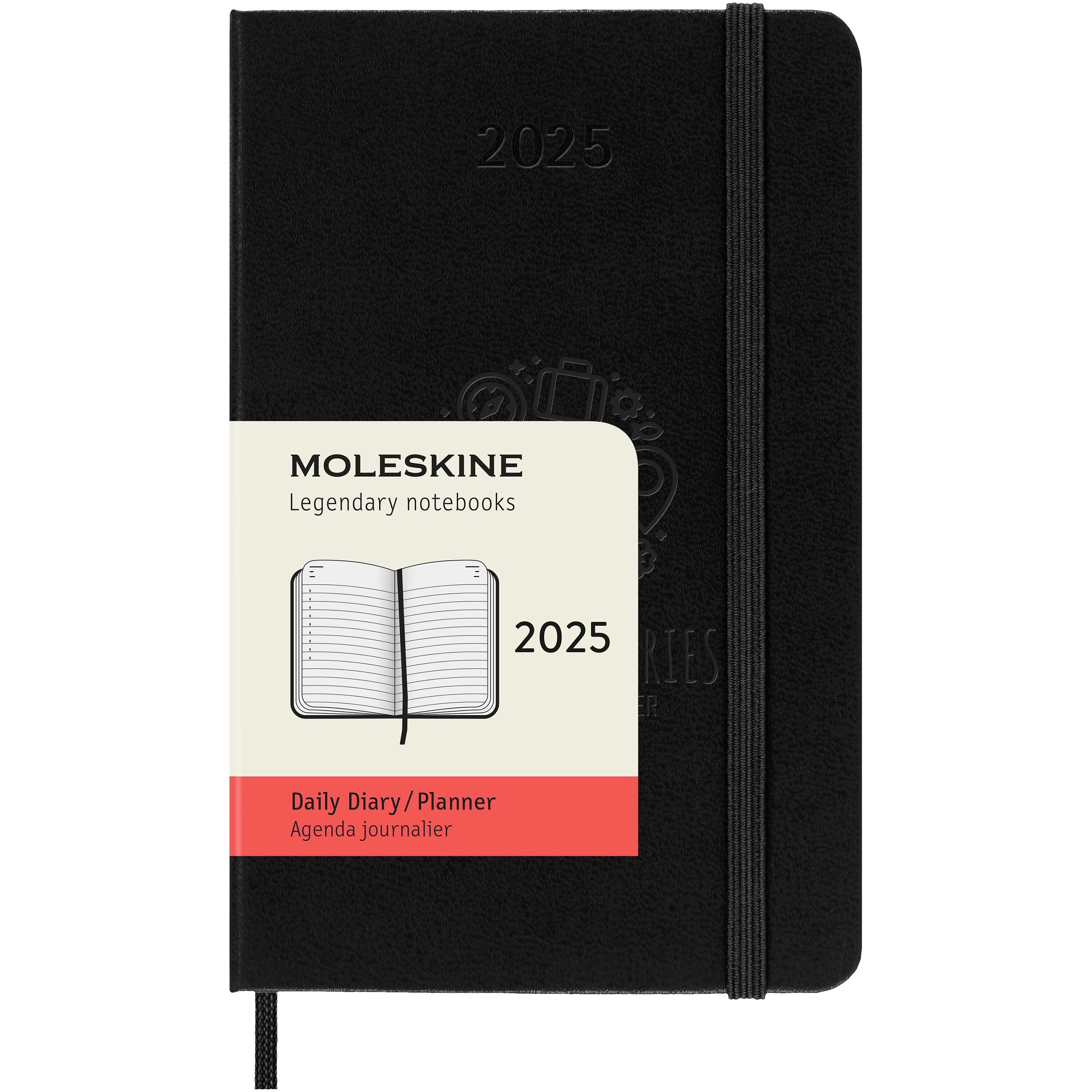 Luxury Moleskine Hard Cover 12 Month Daily Planner
