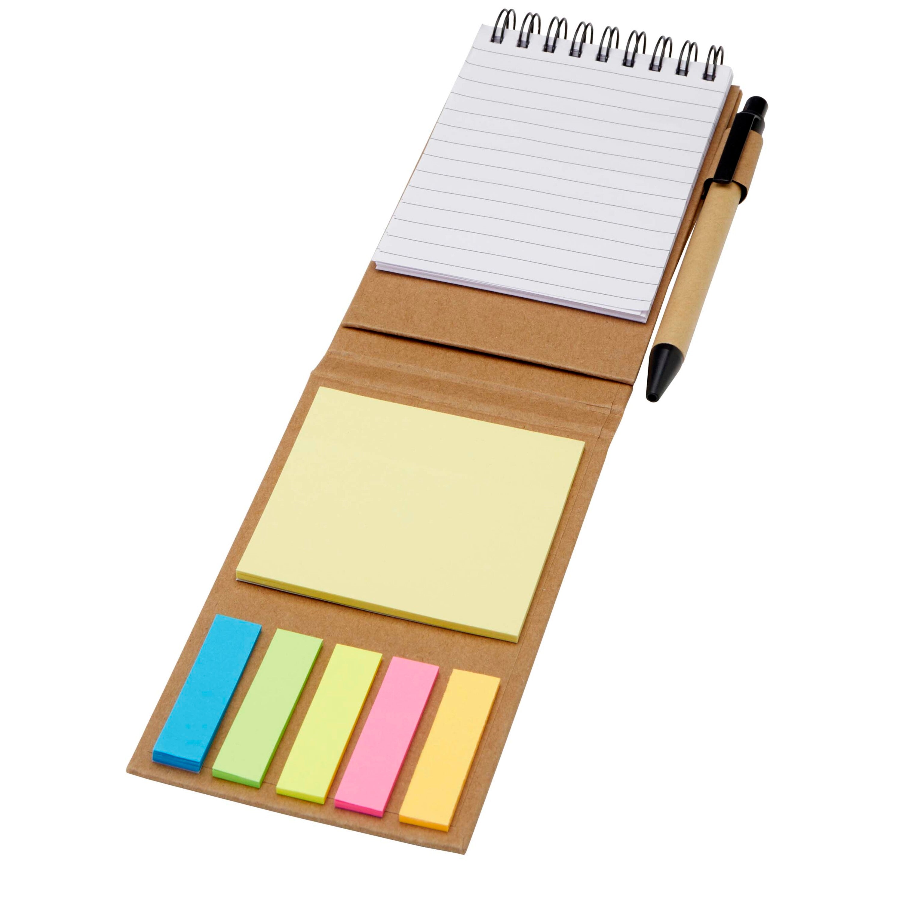 Flipper Sticky Notepad and Ballpoint Pen