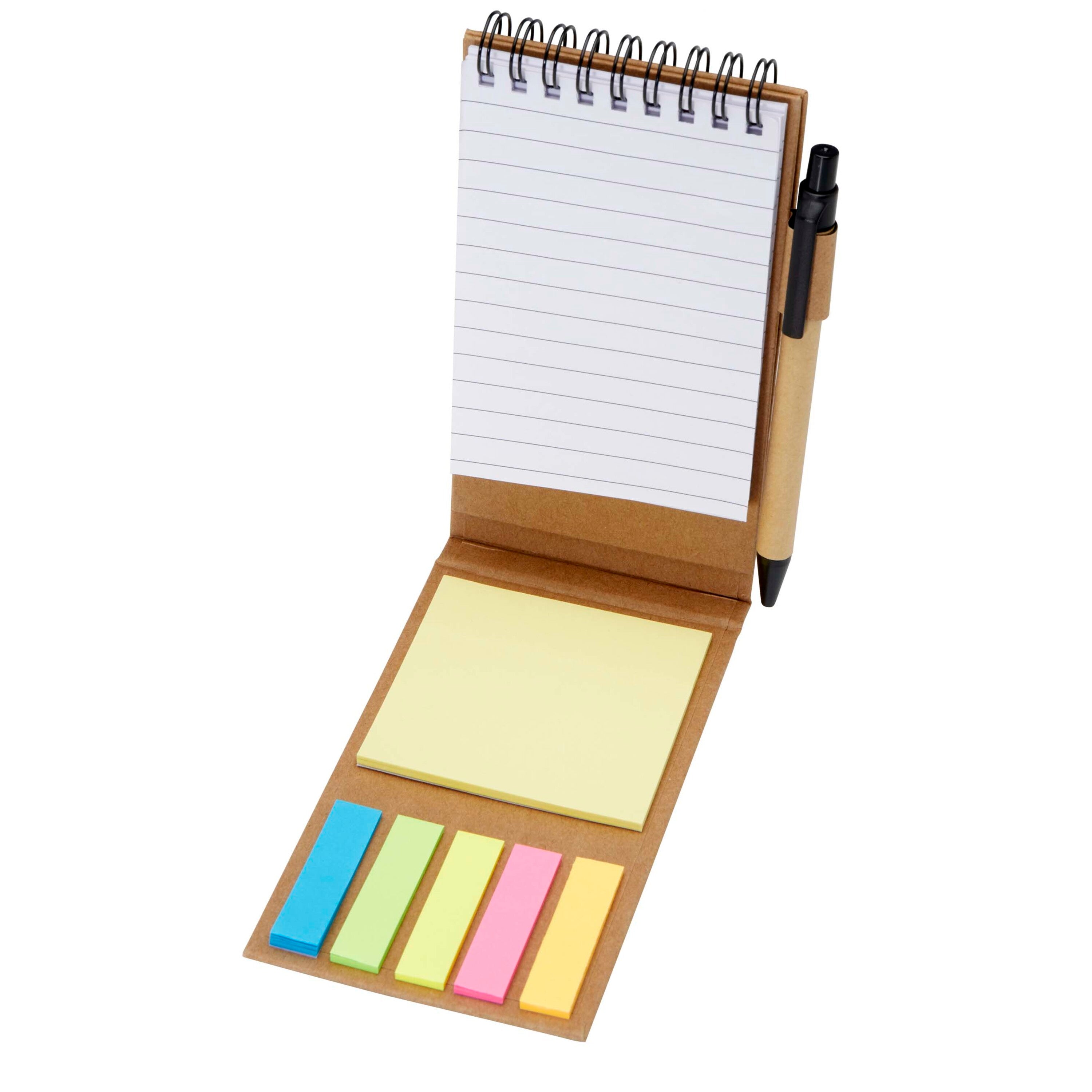 Flipper Sticky Notepad and Ballpoint Pen