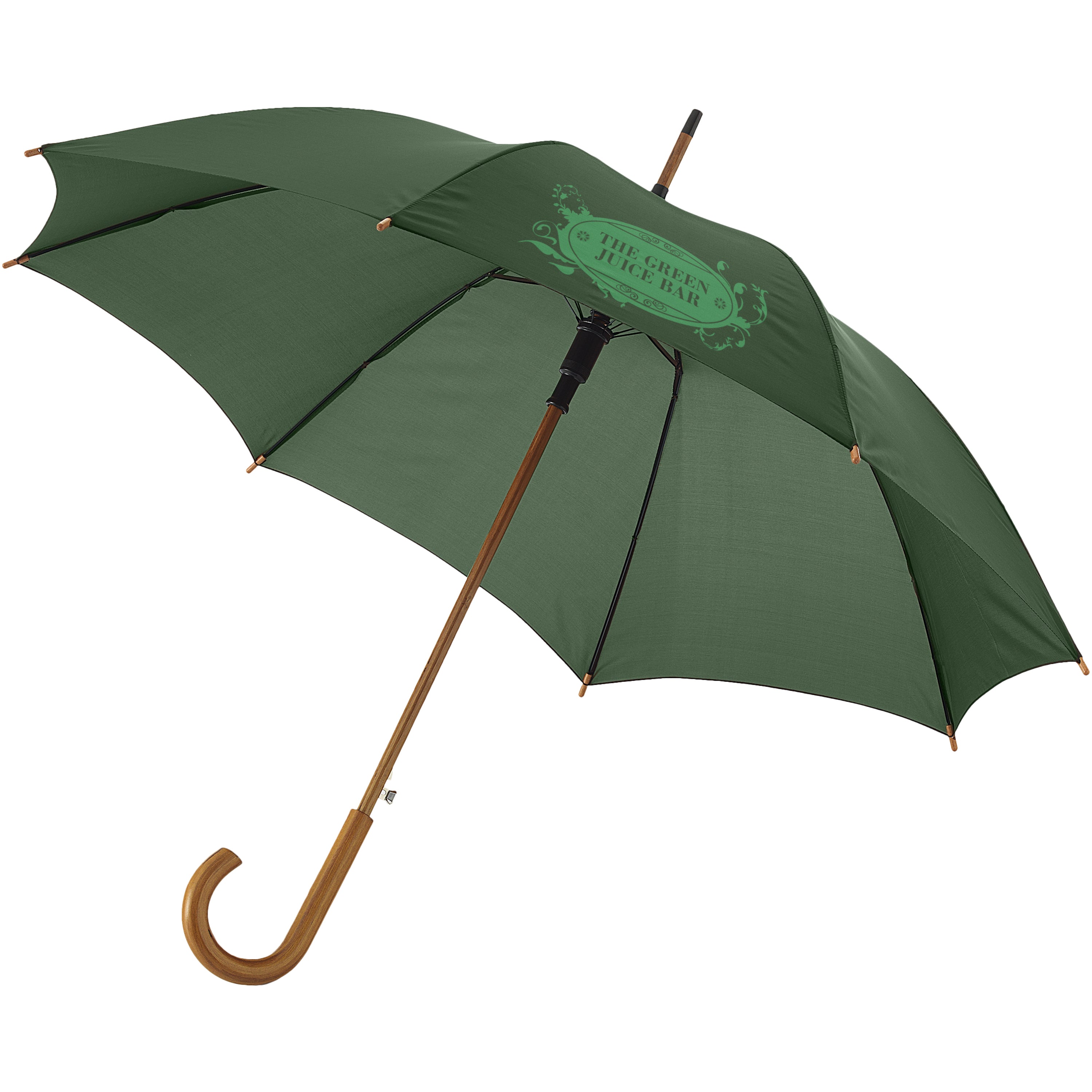 Kyle Wooden Shaft Auto Open Umbrella