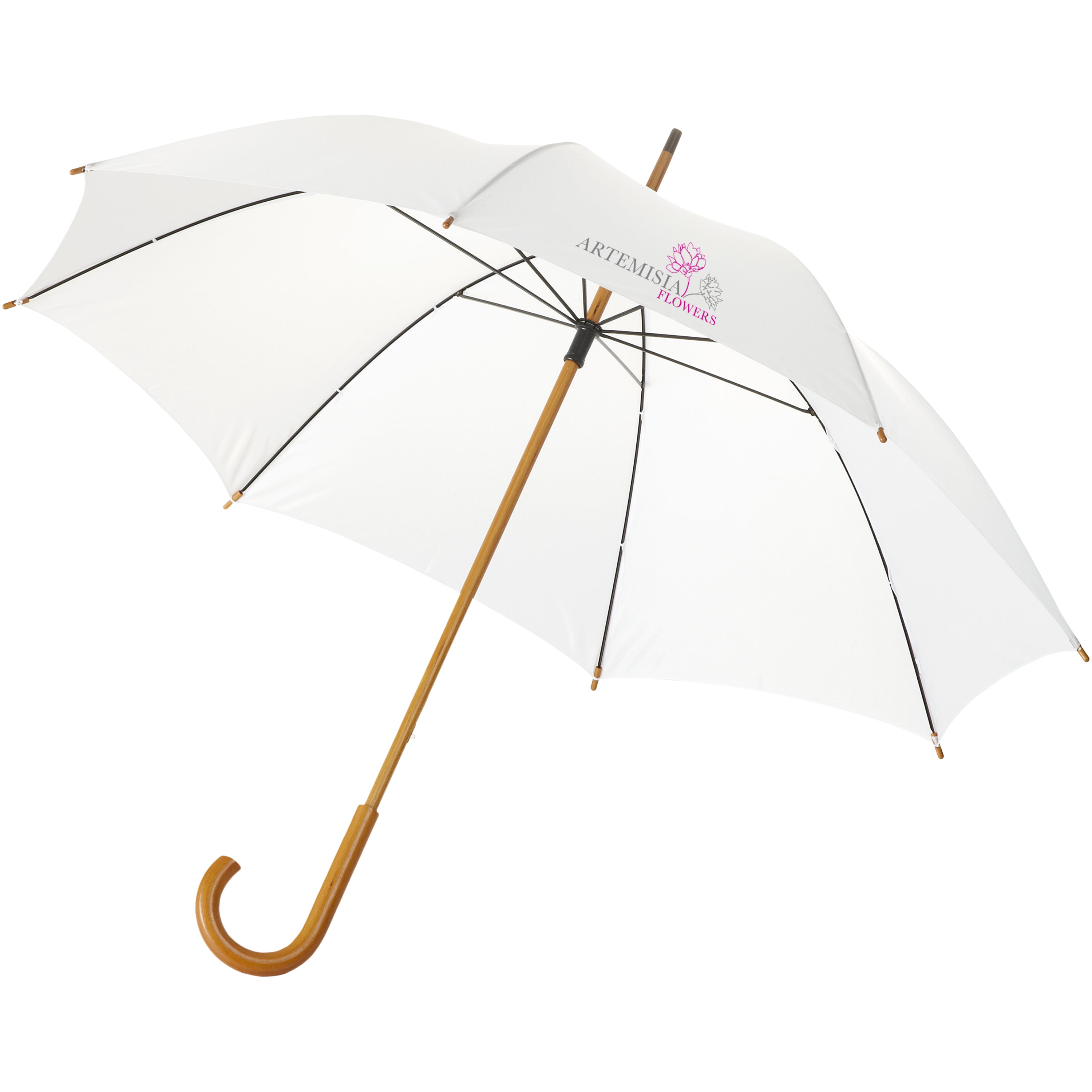 Jova 23 Inch Umbrella with Wooden Shaft