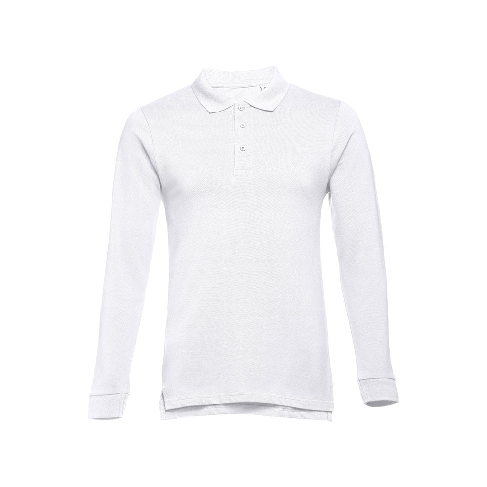 Thc Bern Wh 3Xl Ii. Men's Long Sleeve Polo Shirt