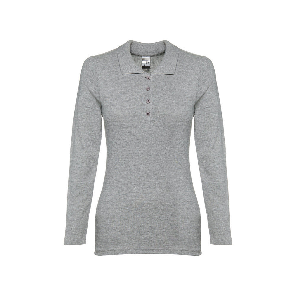 Thc Bern Women Ii. Women's Long Sleeve Polo Shirt