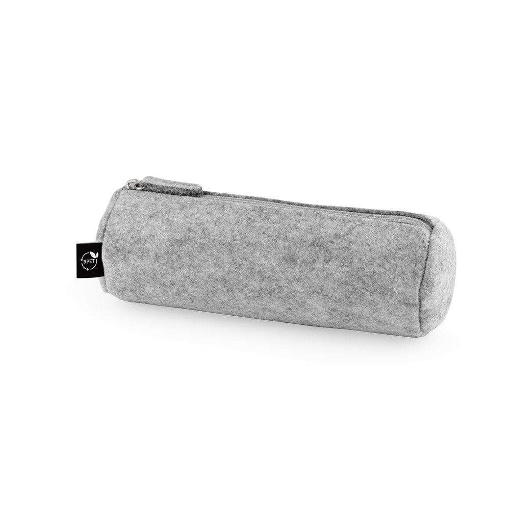 Nomad. Multi-Purpose Case In Recycled Felt (100% Rpet) With Ruler, Pencils, Rubber And Sharpener