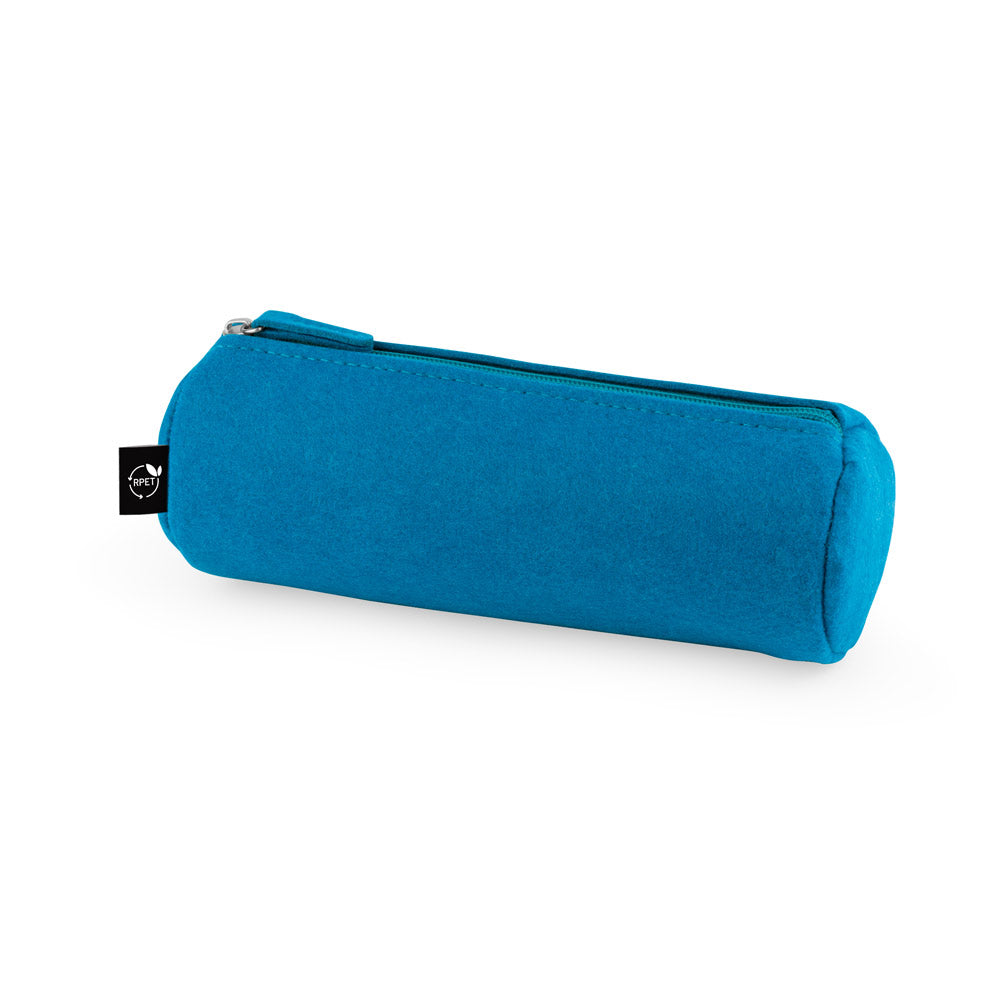 Nomad. Multi-Purpose Case In Recycled Felt (100% Rpet) With Ruler, Pencils, Rubber And Sharpener
