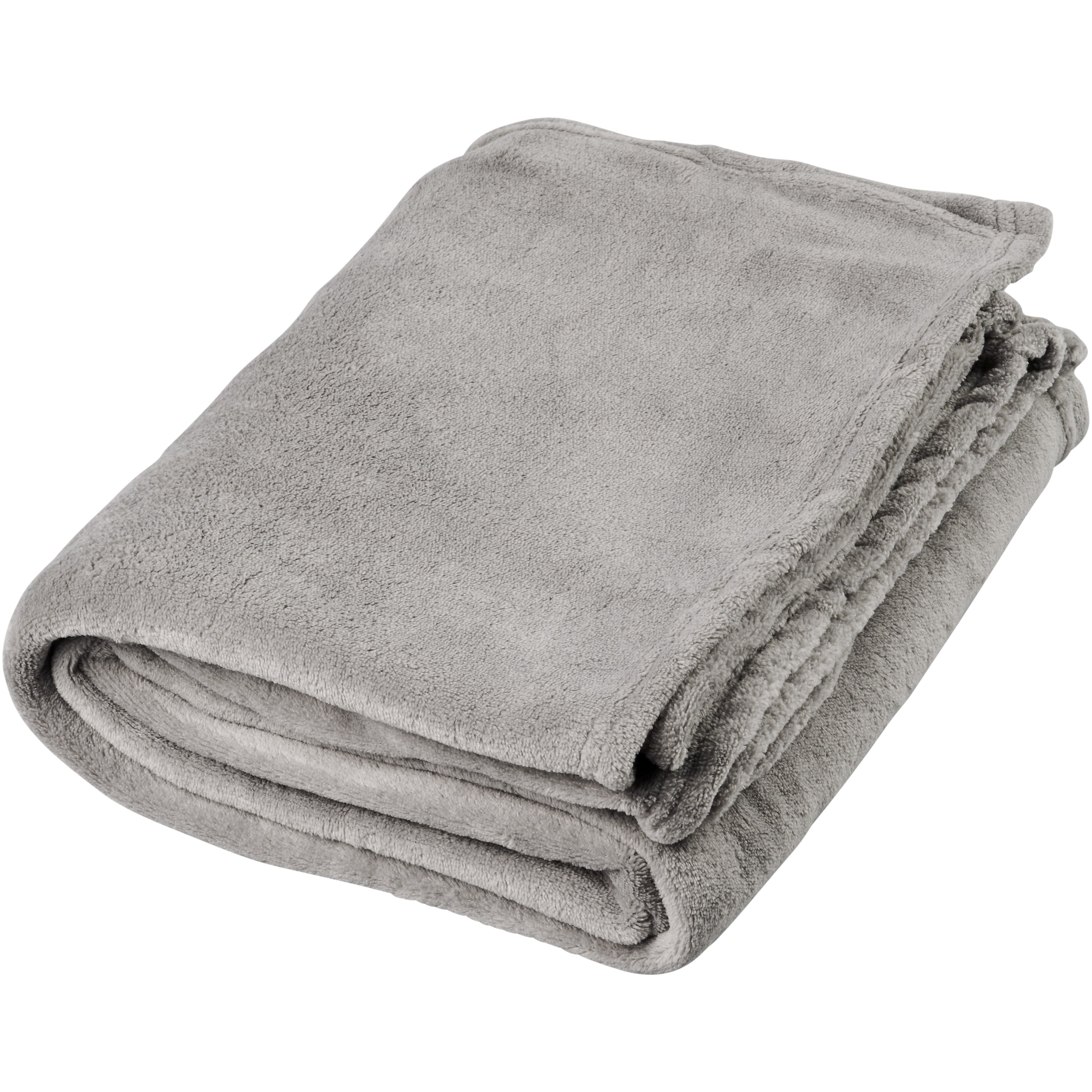 Extra Soft Coral Fleece Plaid Blanket