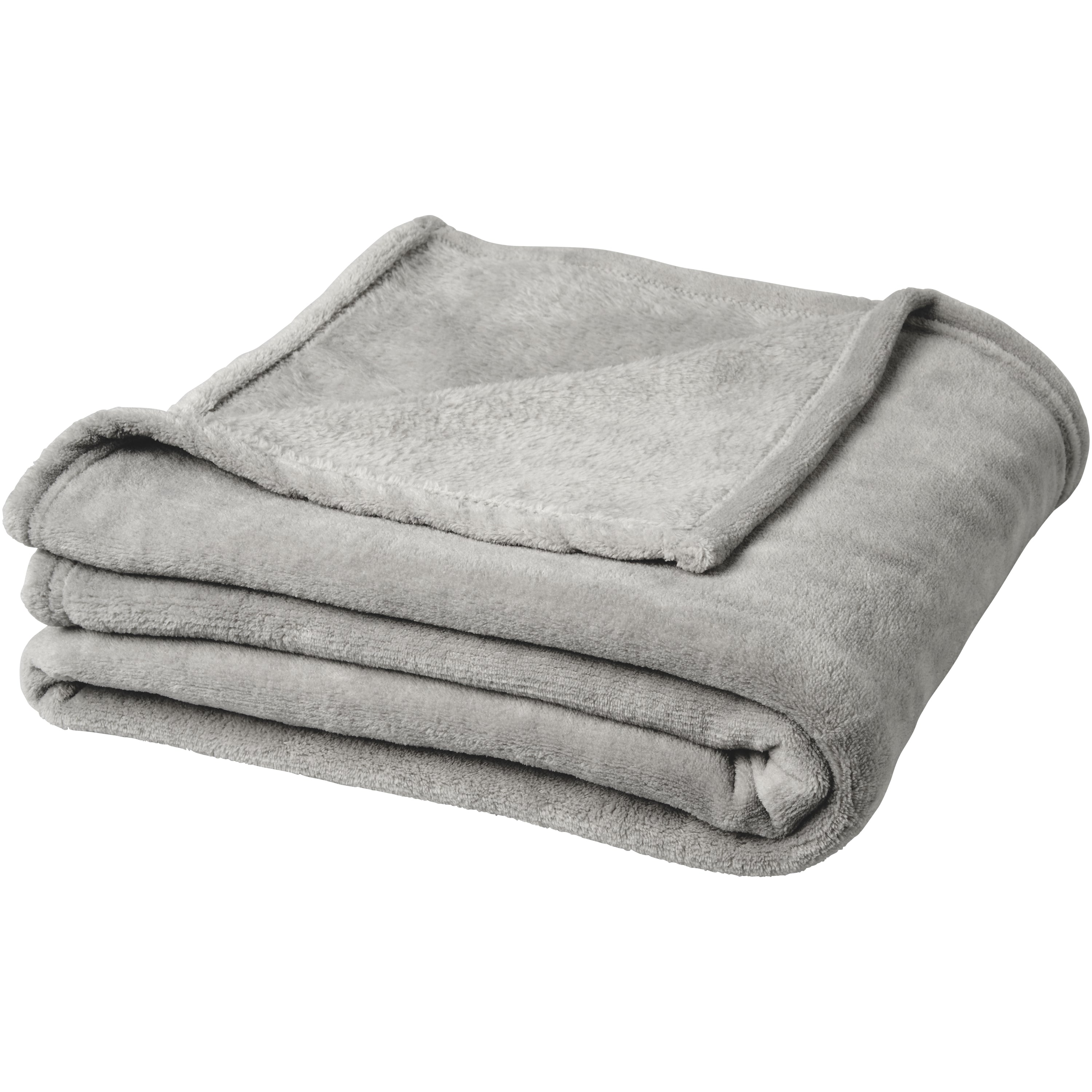 Extra Soft Coral Fleece Plaid Blanket
