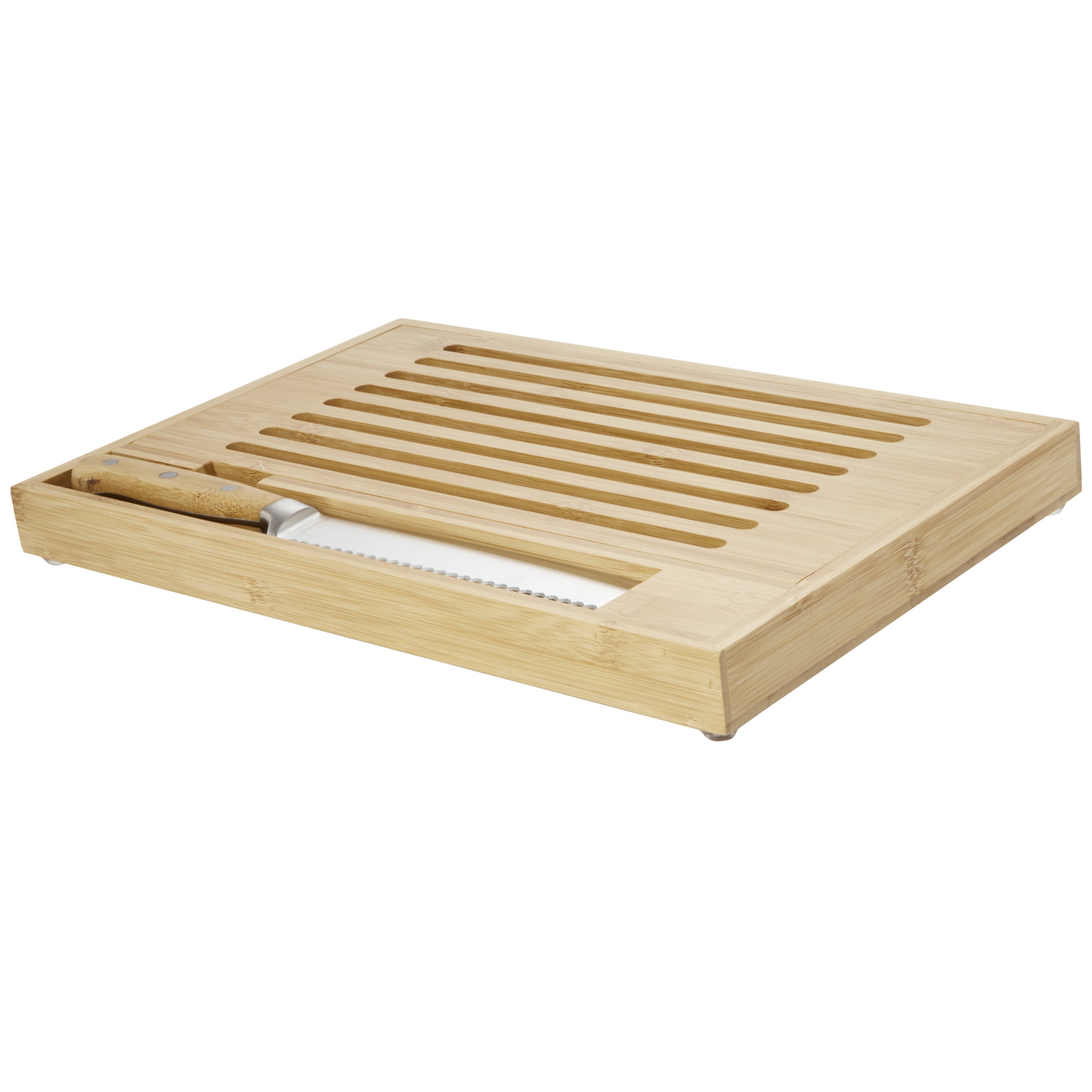 Pao Bamboo Cutting Board with Knife