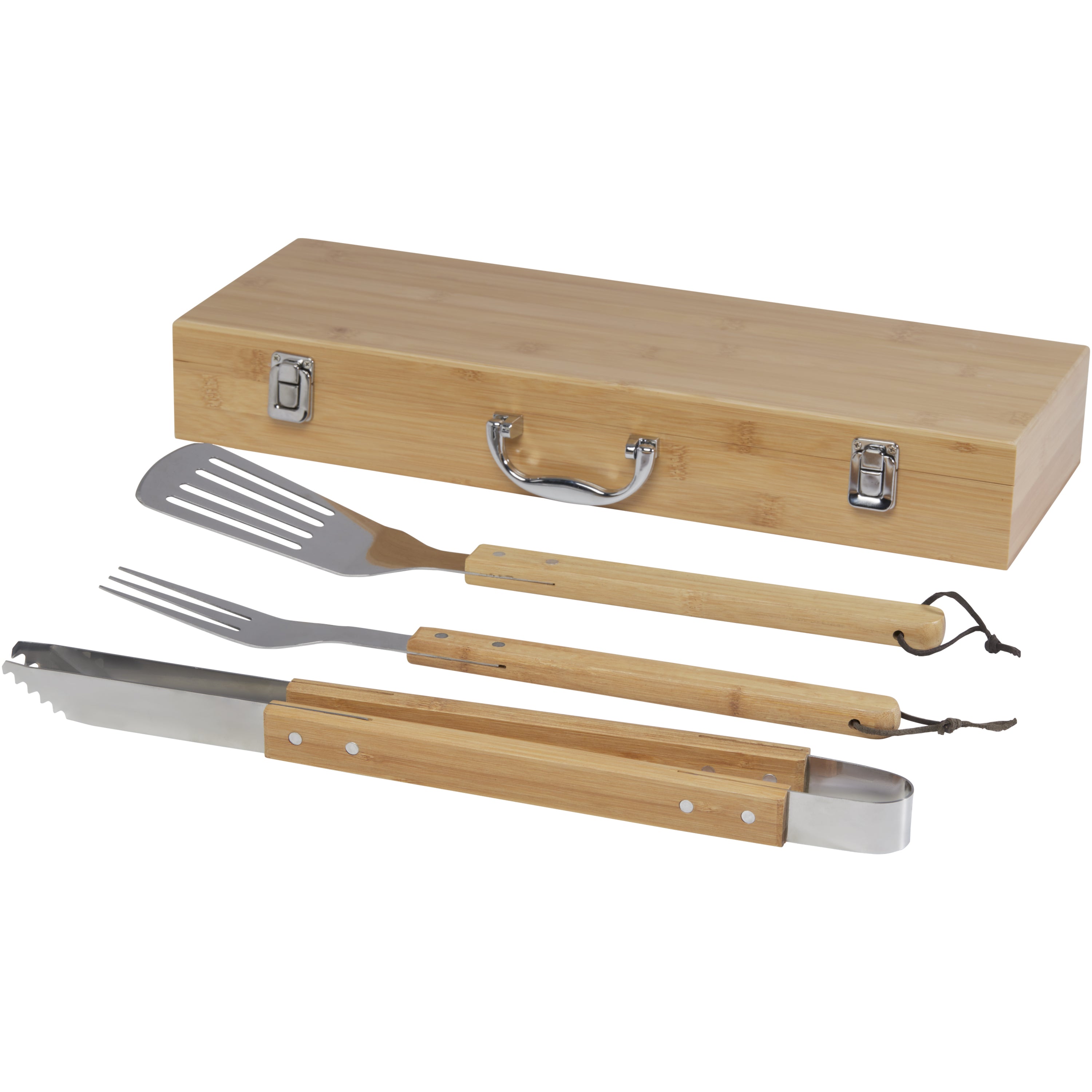 Assadus 3-Piece Bamboo BBQ Set
