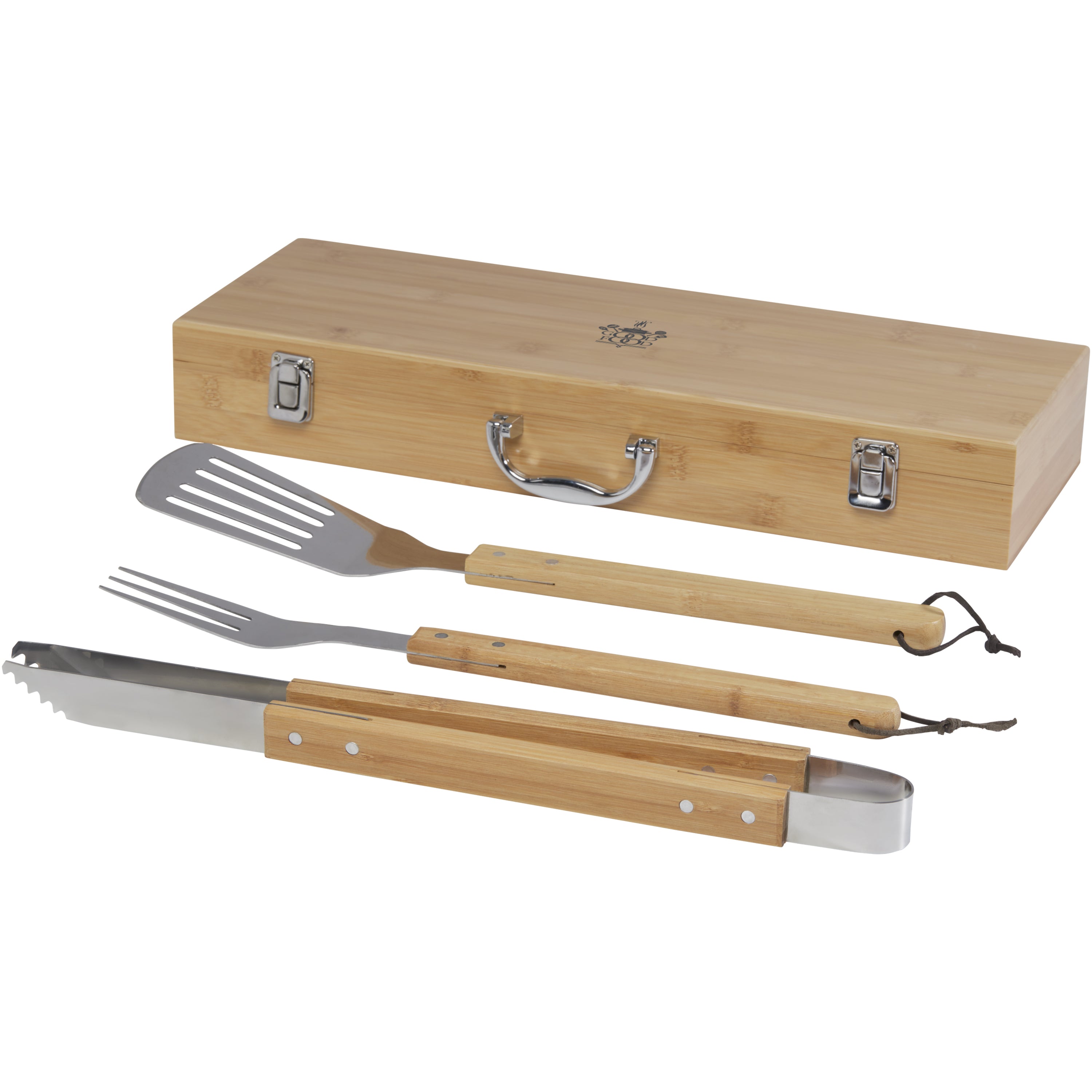Assadus 3-Piece Bamboo BBQ Set