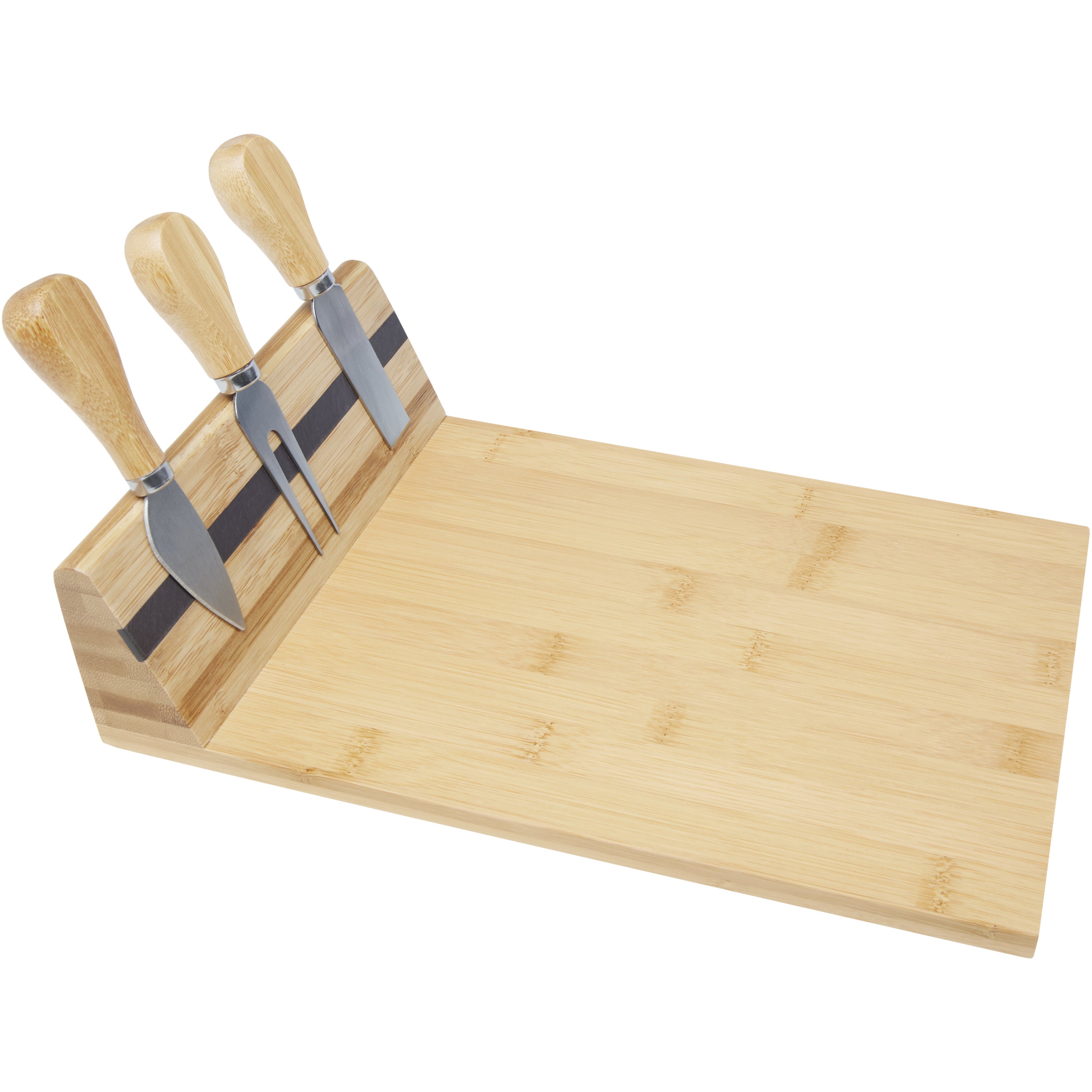 Bamboo Magnetic Cheese Board and Tools Set