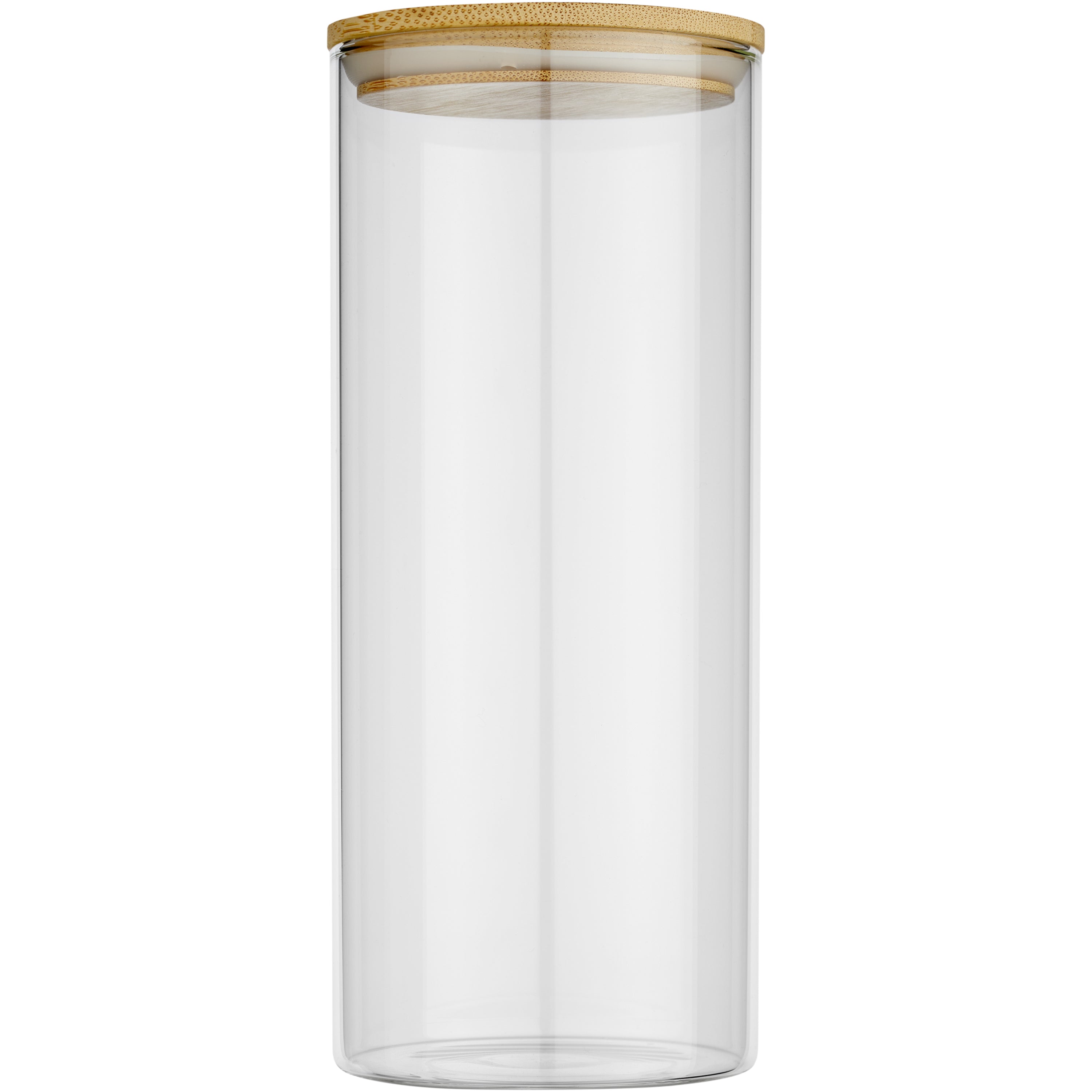 Boley Large Glass Food Container with Bamboo Lid