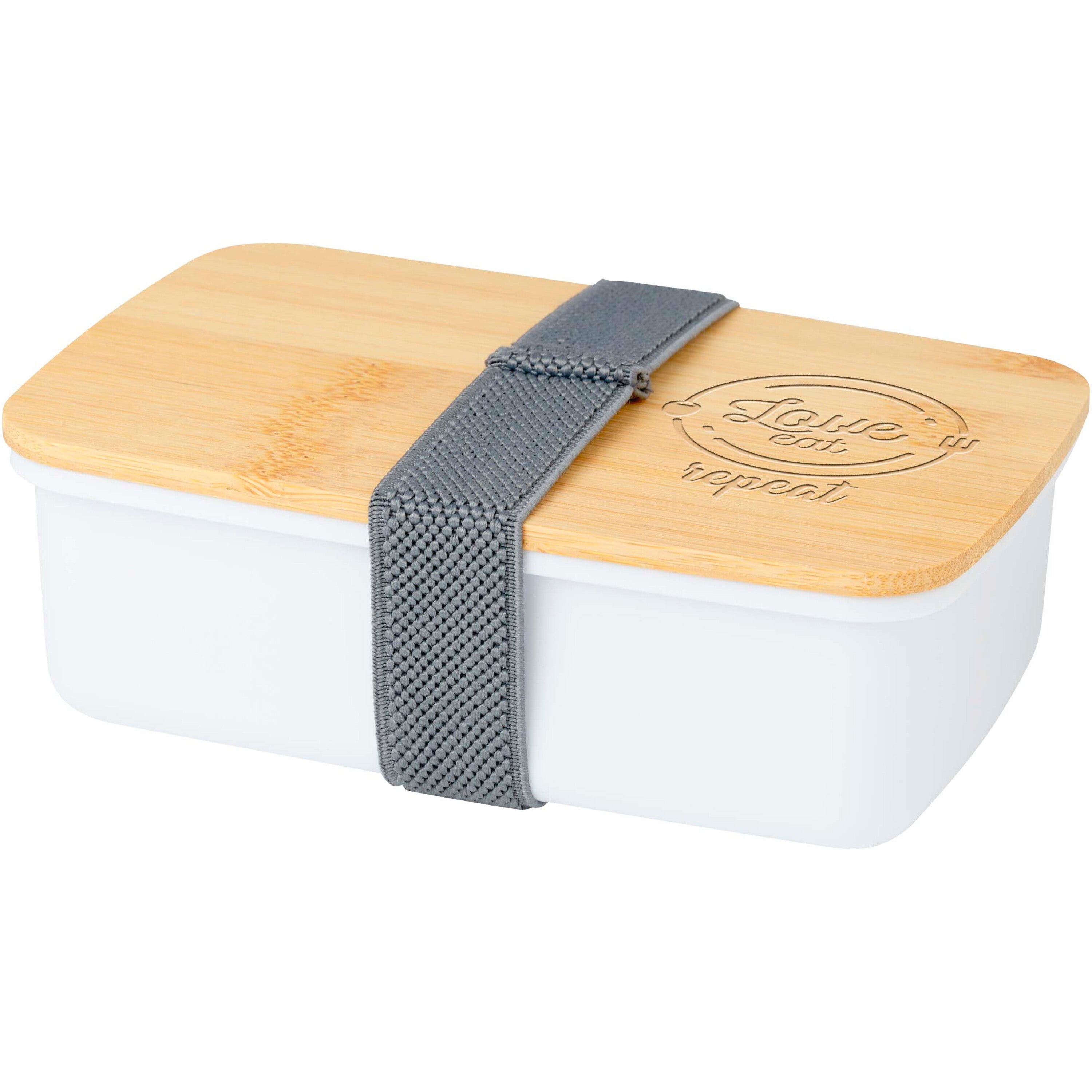 Recycled Plastic Bamboo Lid Lunch Box