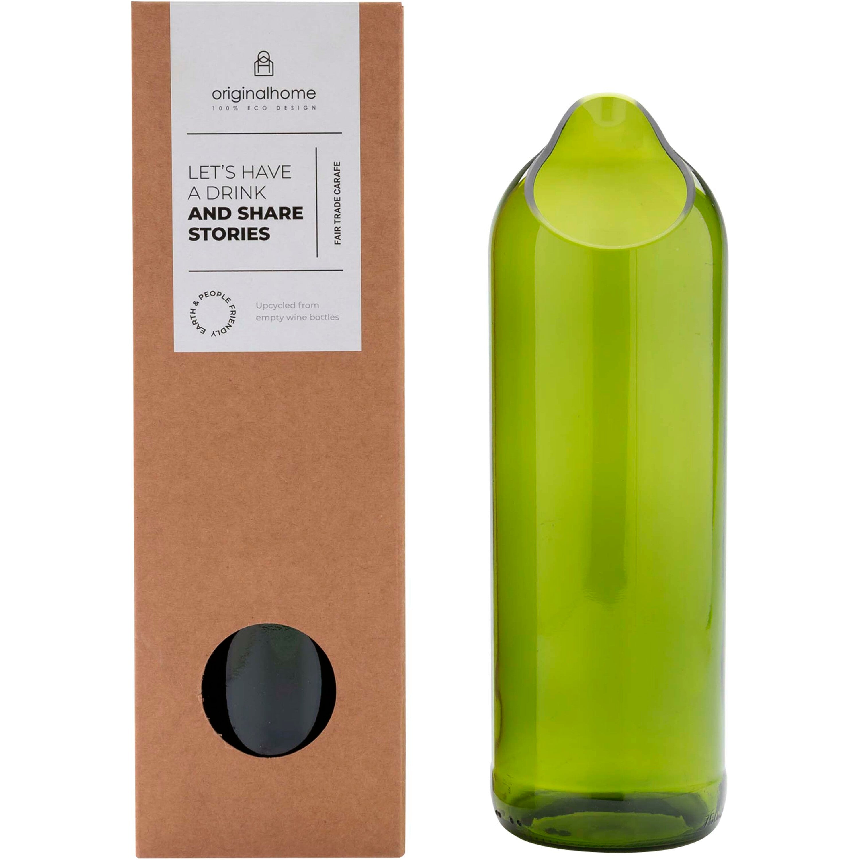 Handcrafted Upcycled Water Carafe