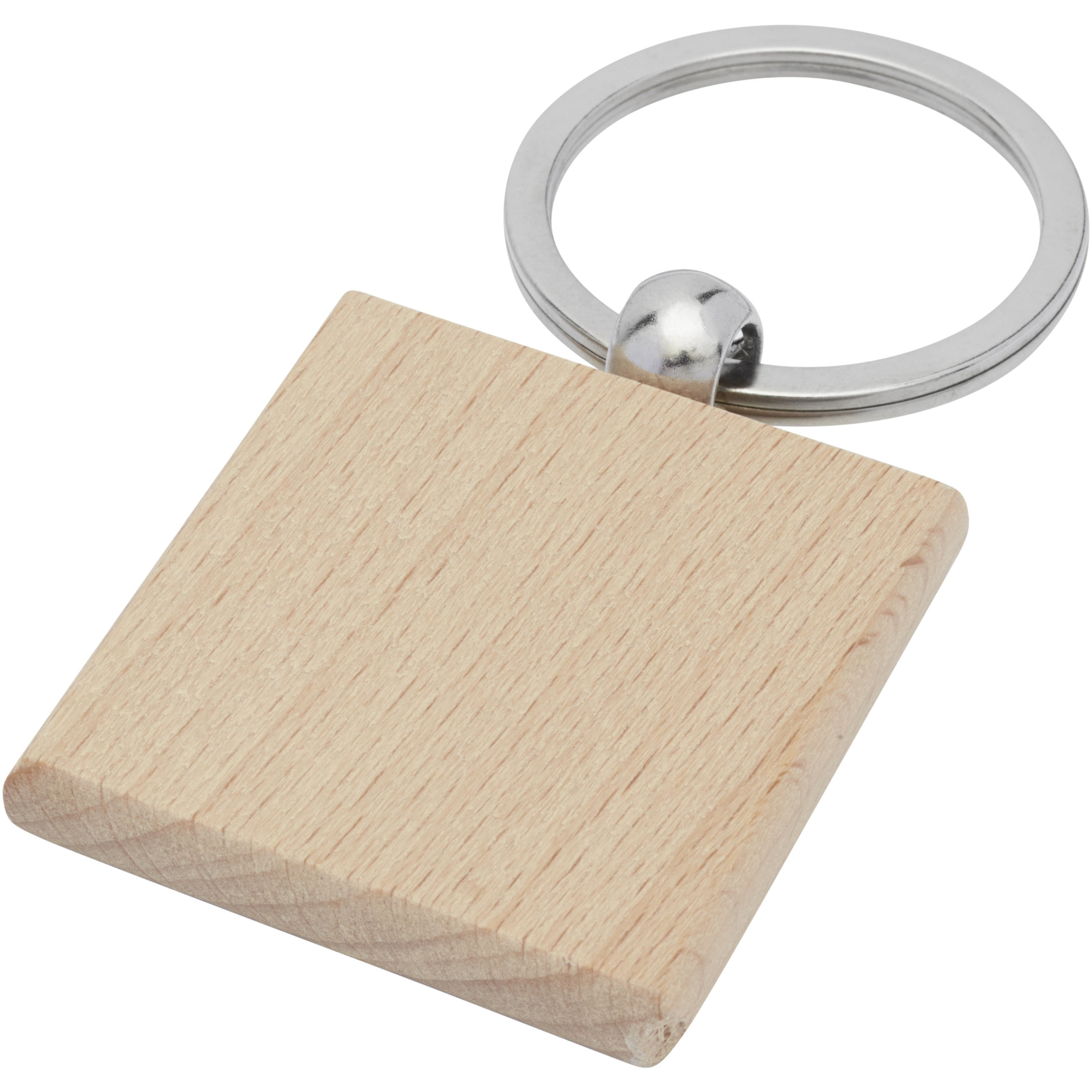 Gioia Beech Wood Squared Keyring